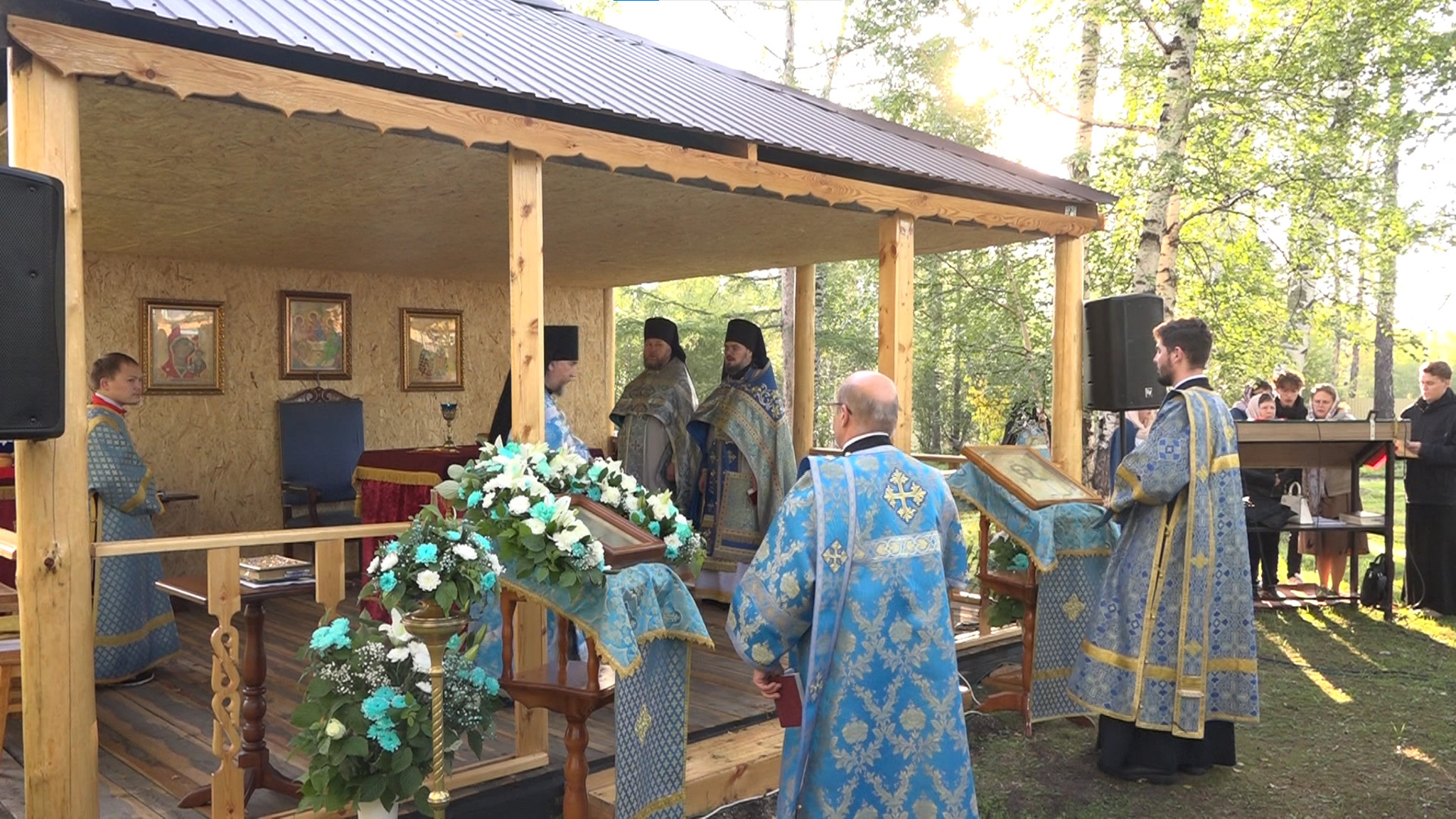 Православные верующие в Забайкалье празднуют Успение Пресвятой Богородицы