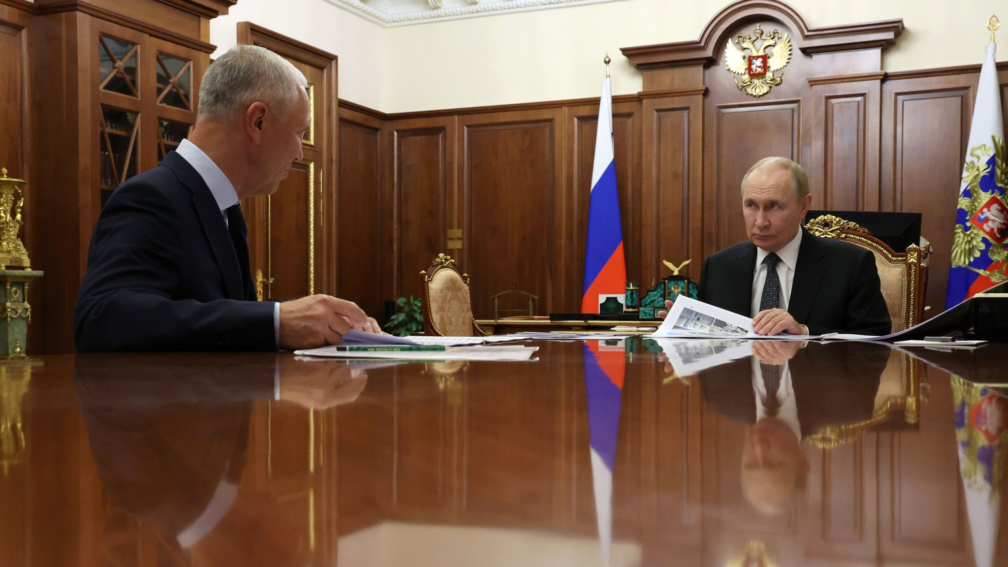 Развитие Херсонщины: детали встречи Путина и Сальдо