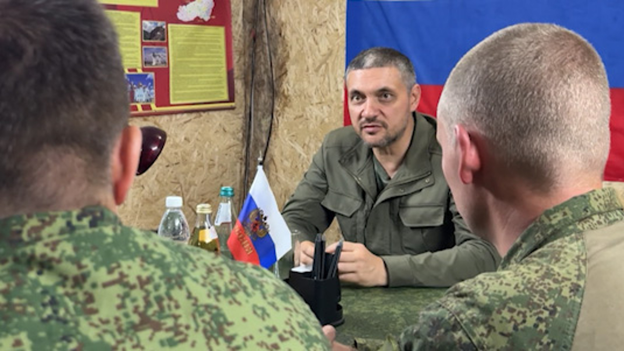 Делегация Забайкалья во главе с губернатором Александром Осиповым навестила бойцов в зоне СВО
