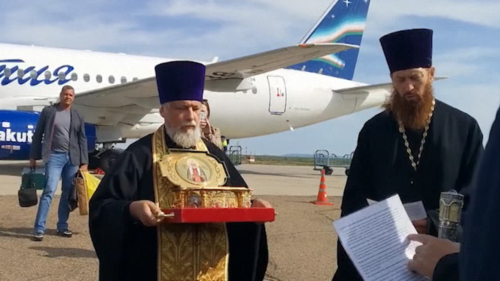 В Читу прибыли мощи Патриарха Тихона