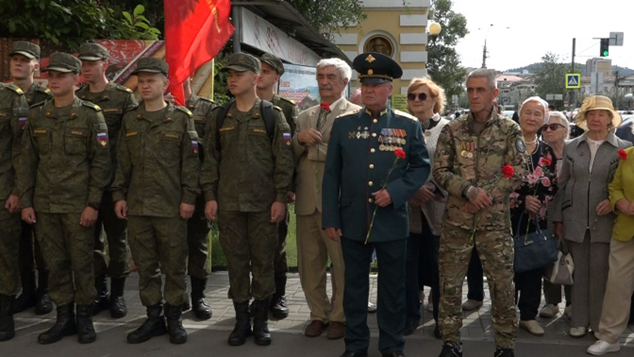 В Чите прошёл митинг памяти маршала Родиона Малиновского