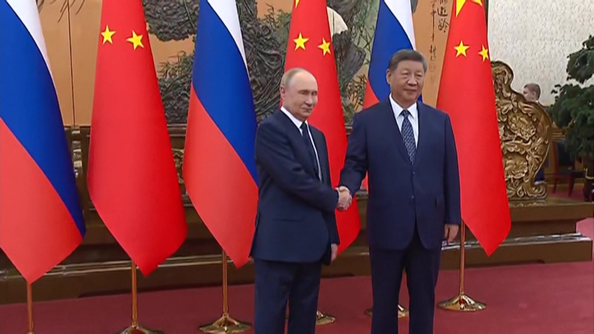 Владимир Путин в Пекине провел переговоры с Си Цзиньпином