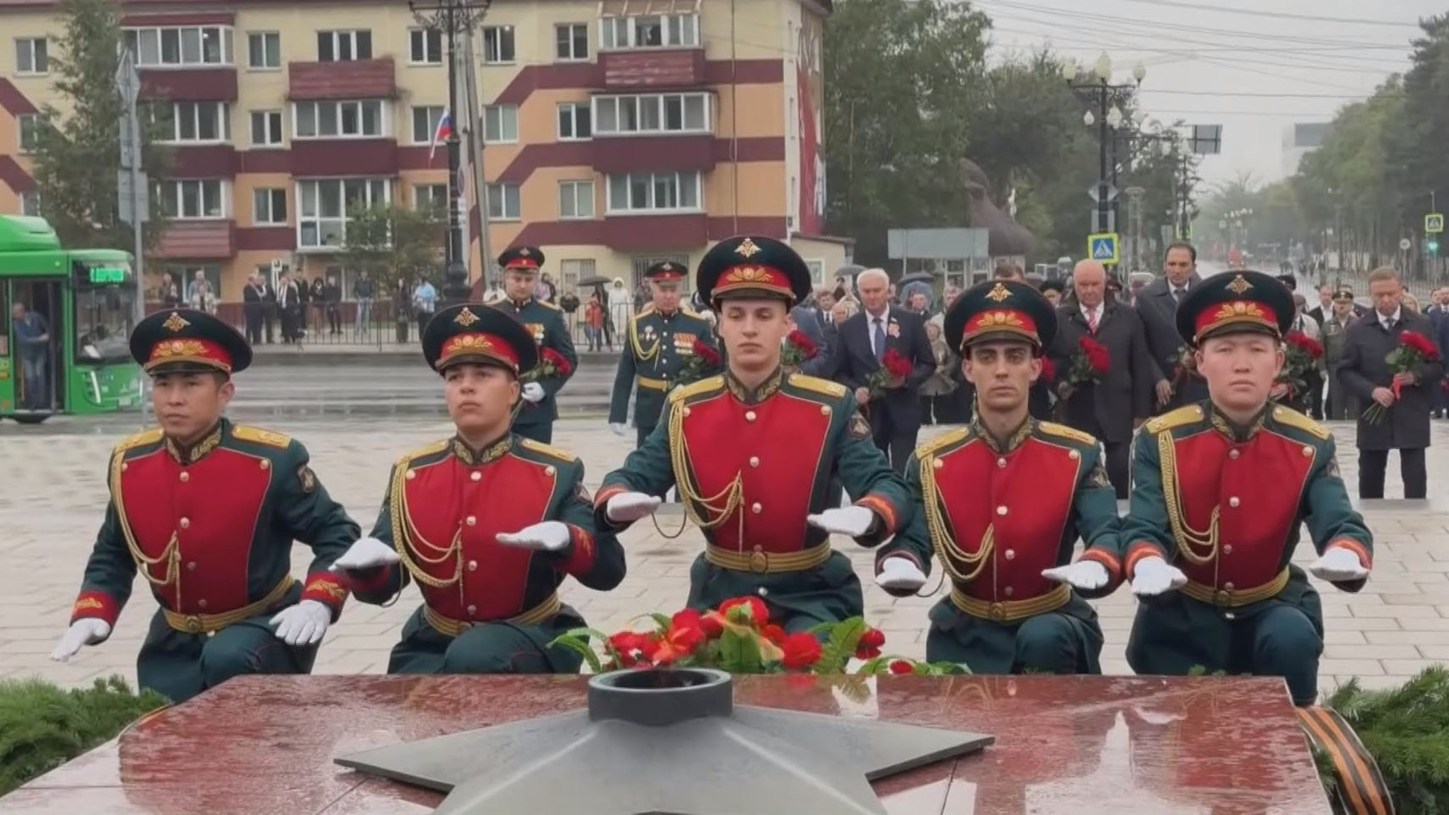 В Хабаровске прошел парад в честь 80-летия Победы над милитаристской Японией