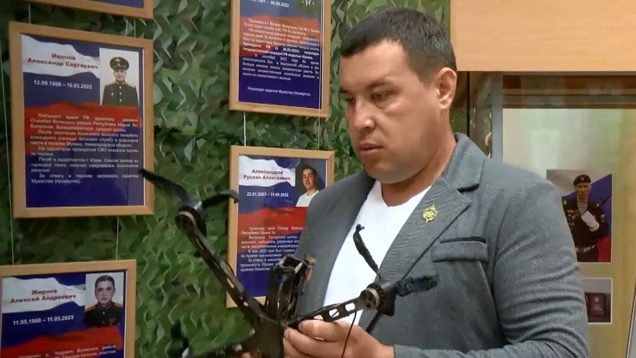 Волонтёры доставили гумпомощь в зону СВО и привезли в Марий Эл трофеи с поля боя