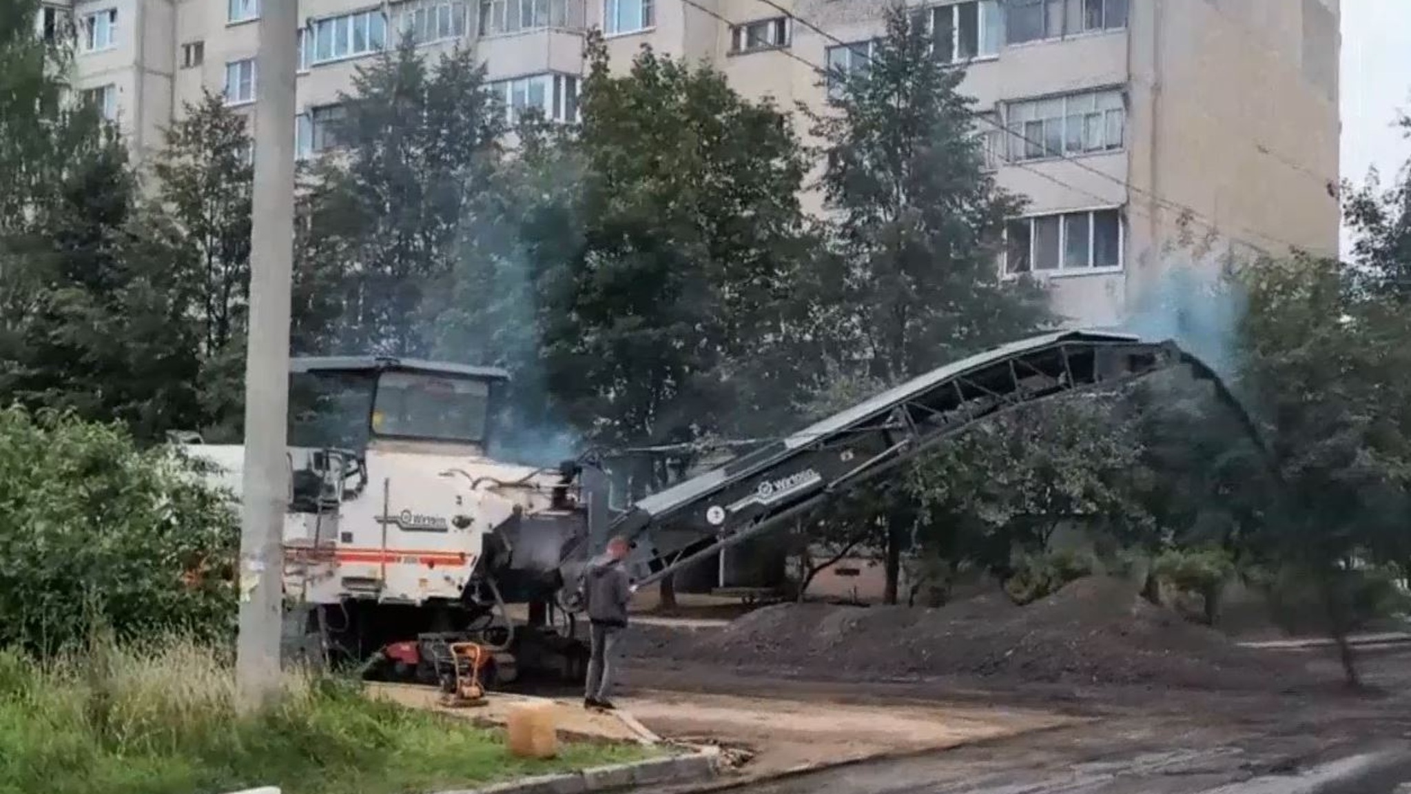 В Йошкар-Оле преображаются дороги во дворах на улице Кирова