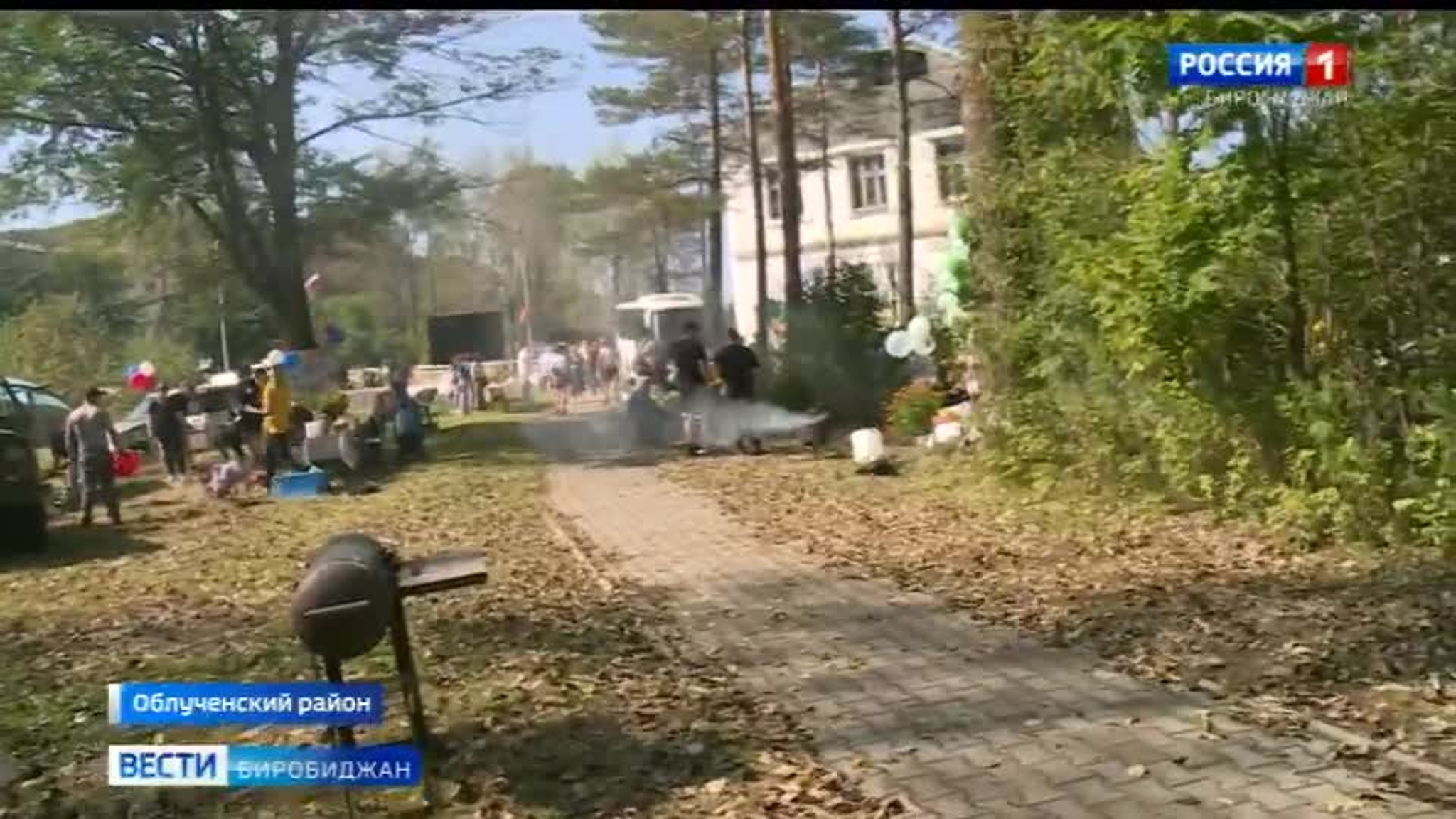 В поселке Хинганск впервые провели "День соседа"