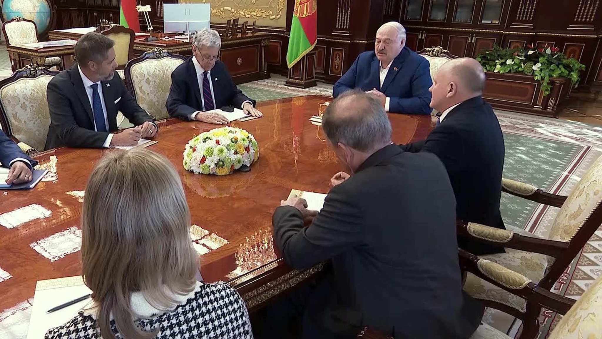 В Минске прошли переговоры Лукашенко с представителем Трампа