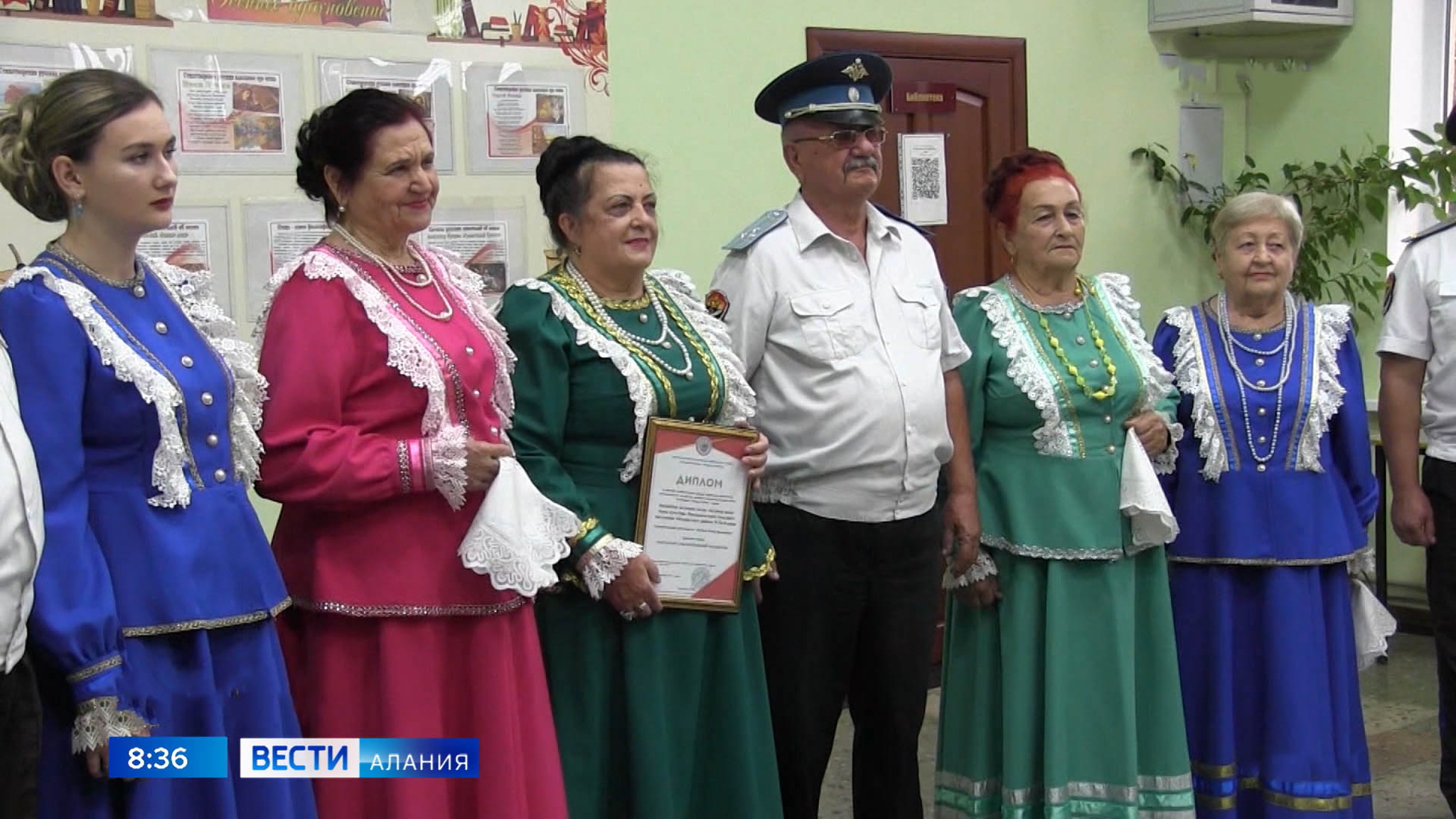 Ансамблю казачьей песни станицы Павлодольской "Казачья воля" присвоено почетное звание народного