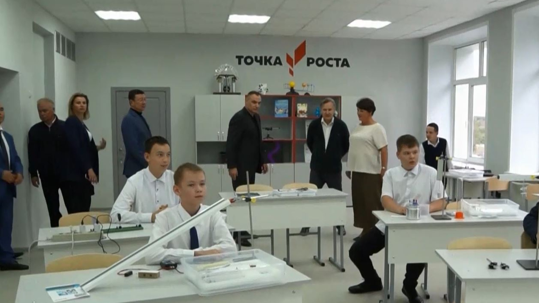 Результат обновления сельской школы в Сернурском районе впечатлил Главу Марий Эл