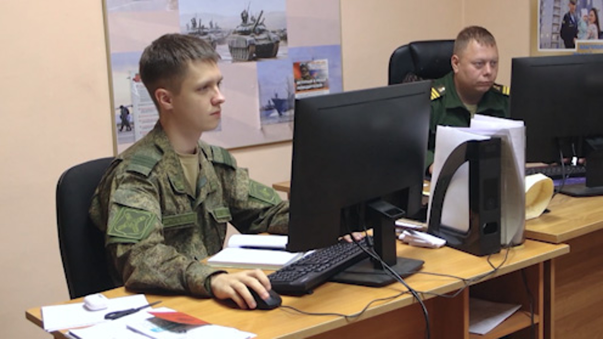 Пункт отбора на военную службу по контракту в Чите работает  в режиме «одного окна»