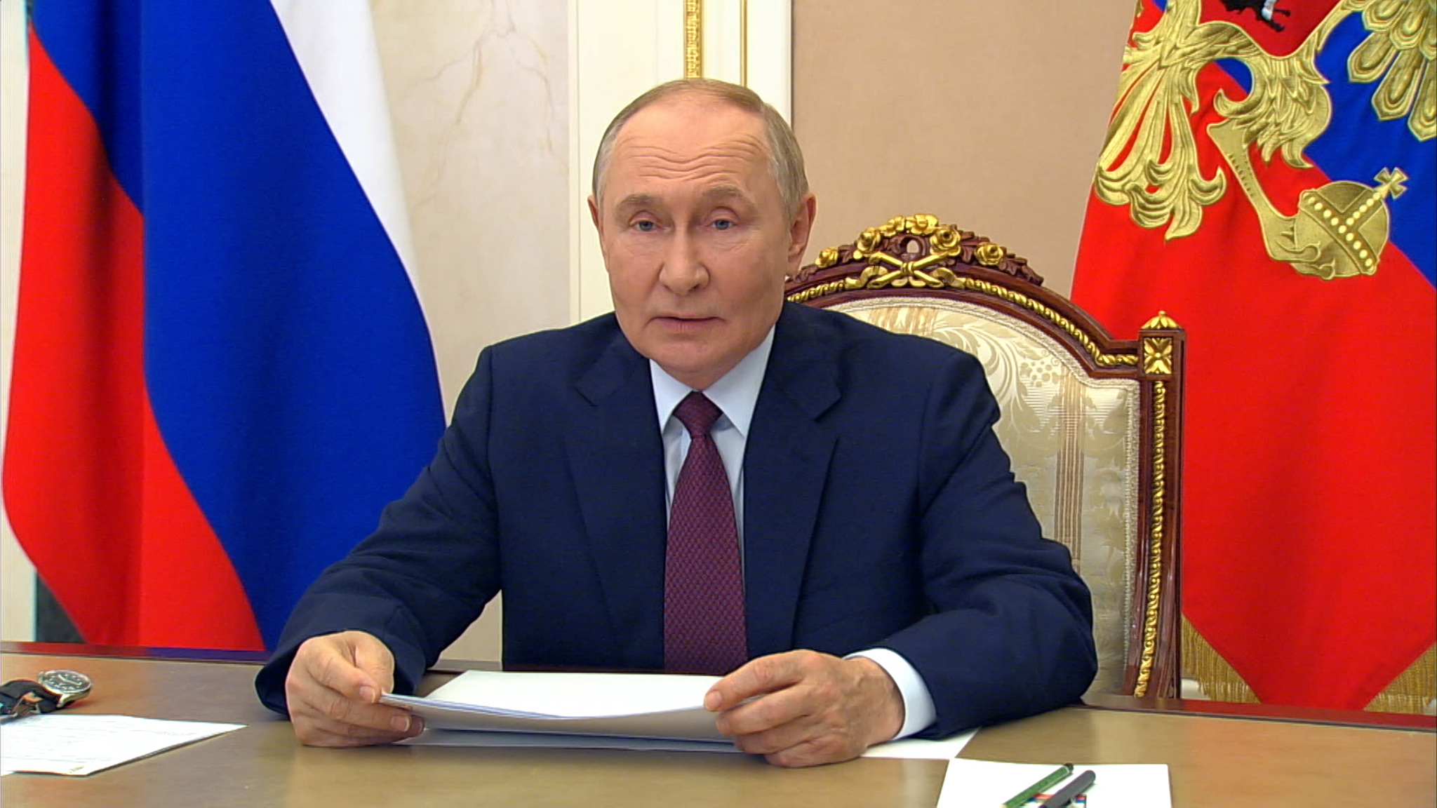 Главной темой встречи Путина с правительством стало развитие инфраструктуры РФ