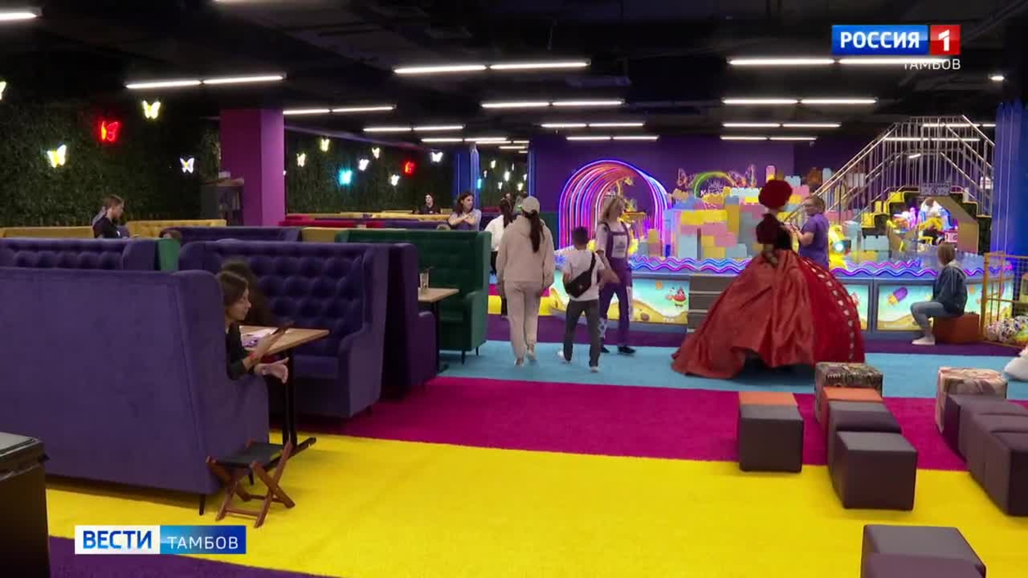 В Тамбове открыли гастрономический театр развлечений «КидЛенд»