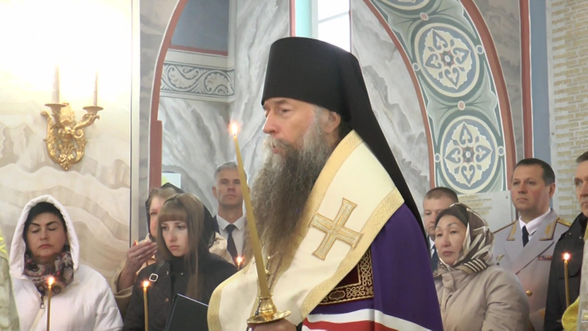 Прошла лития по погибшим сотрудникам уголовно-исполнительной системы