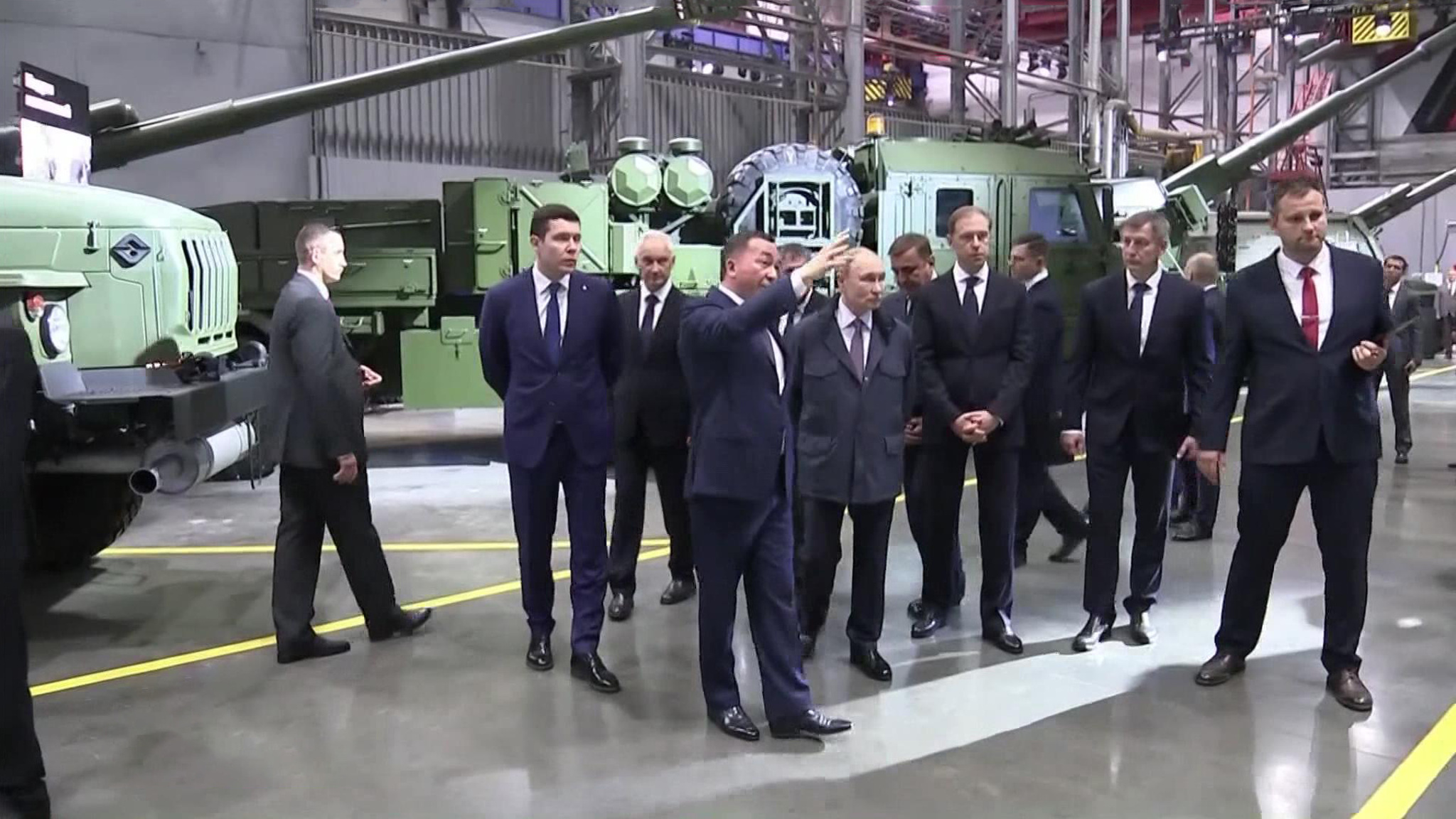 Что показали президенту Путину на "Мотовилихинских заводах"