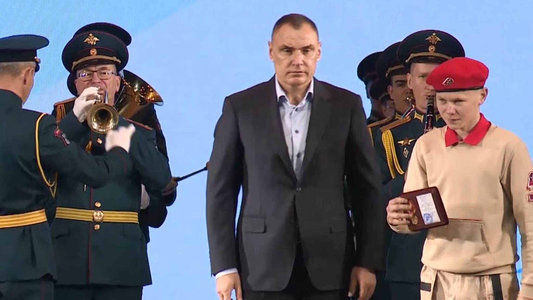 Лучший штаб и отличившихся ребят наградили на слёте "Юнармии" в Марий Эл