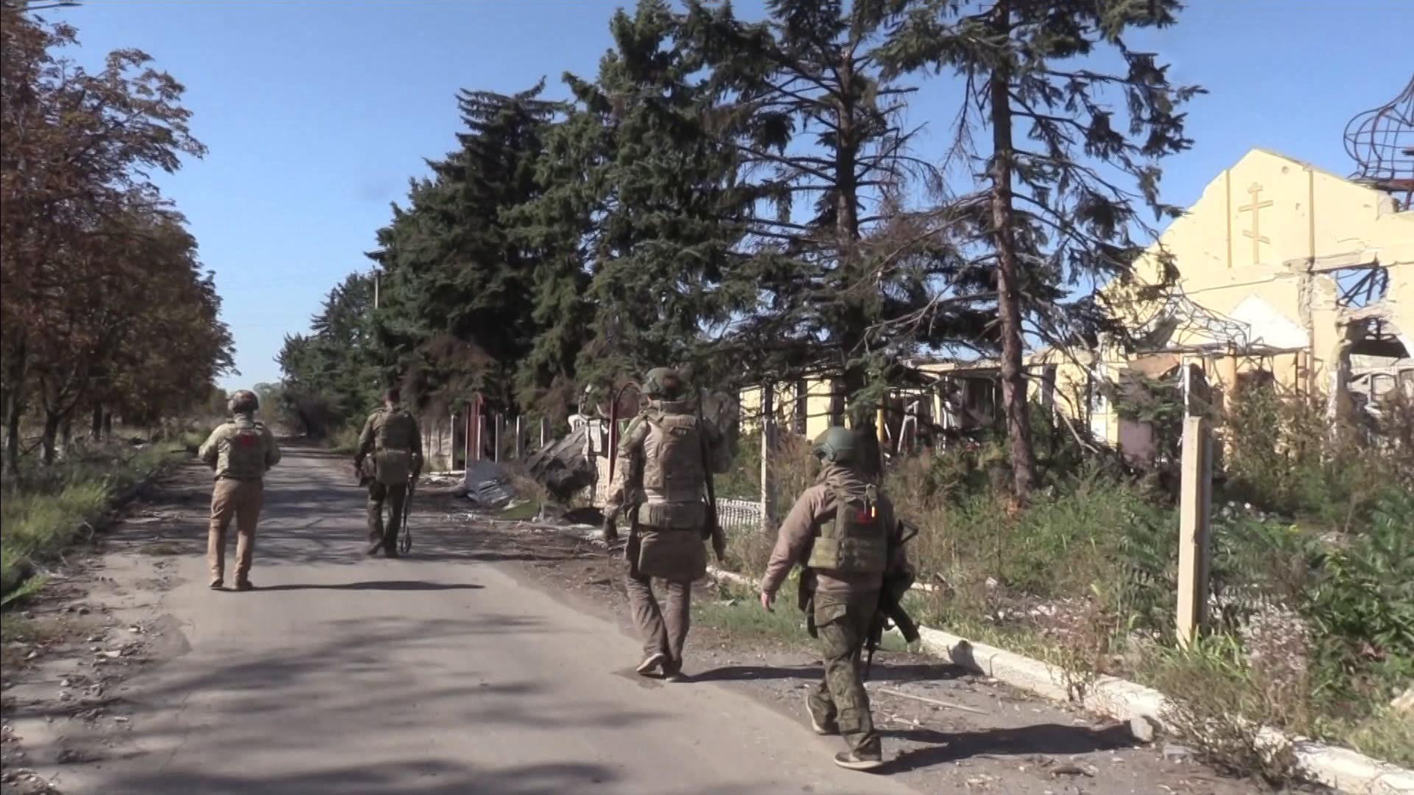 Российские военные освободили Кировск в ДНР