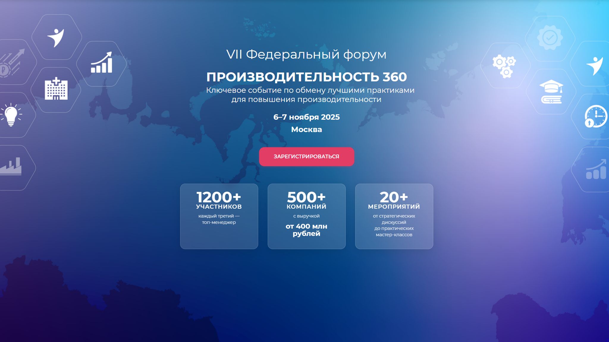 На форуме "Производительность 360" обсудят госполитику и корпоративные стратегии