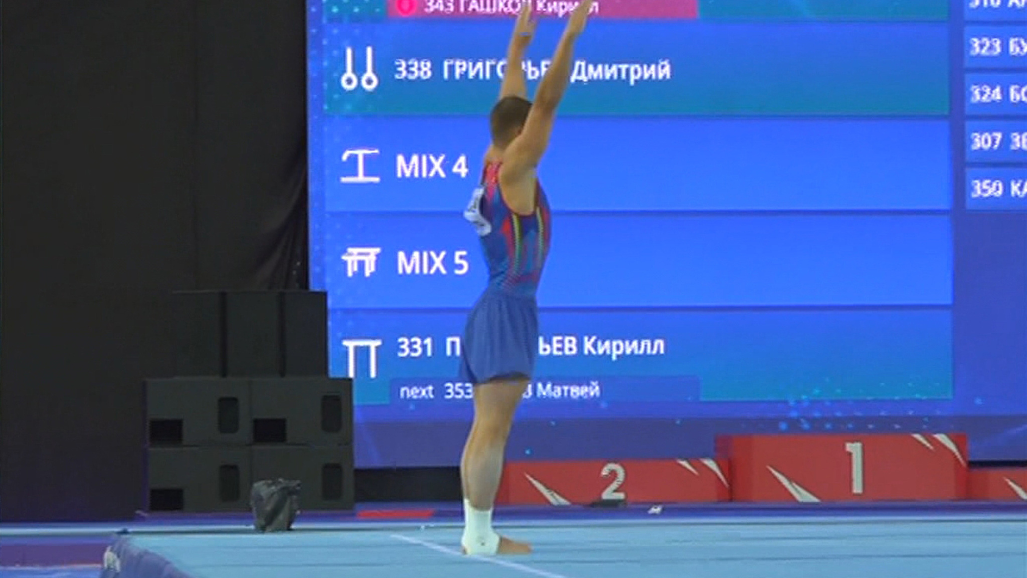 Даниел Маринов стал чемпионом России в мужском многоборье