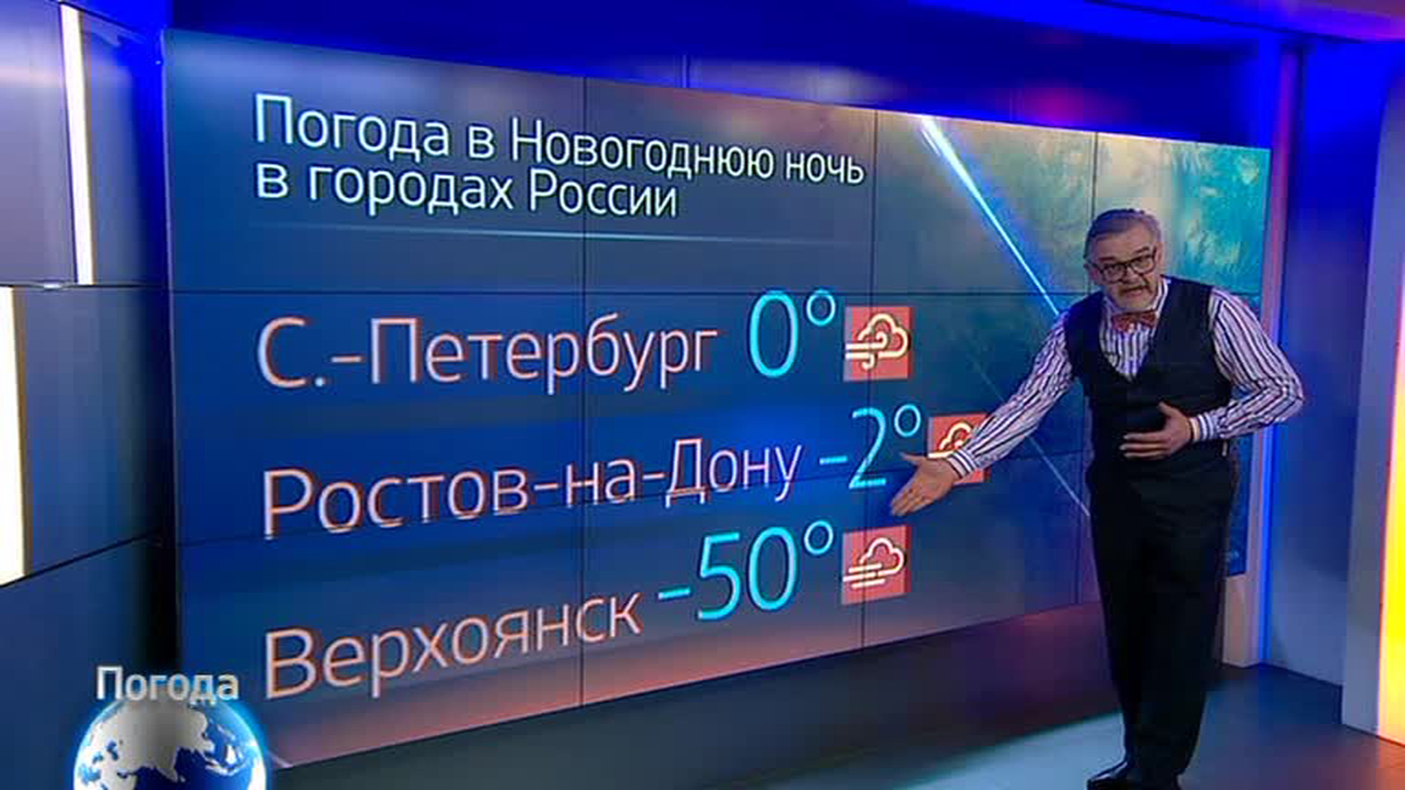Погода в Новый Год