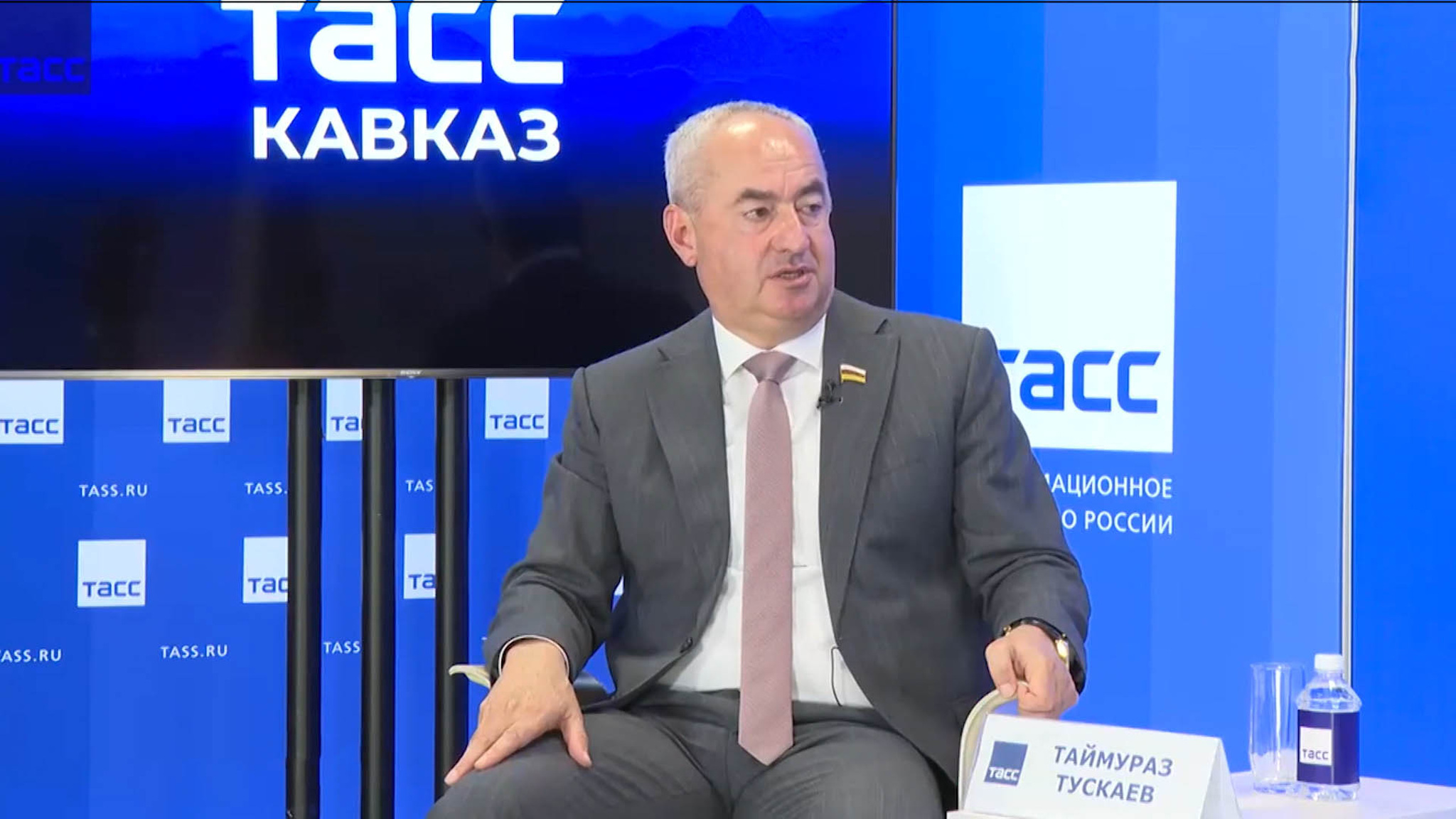 Председатель парламента РСО-А Таймураз Тускаев ответил на вопросы журналистов в рамках пресс-конференции