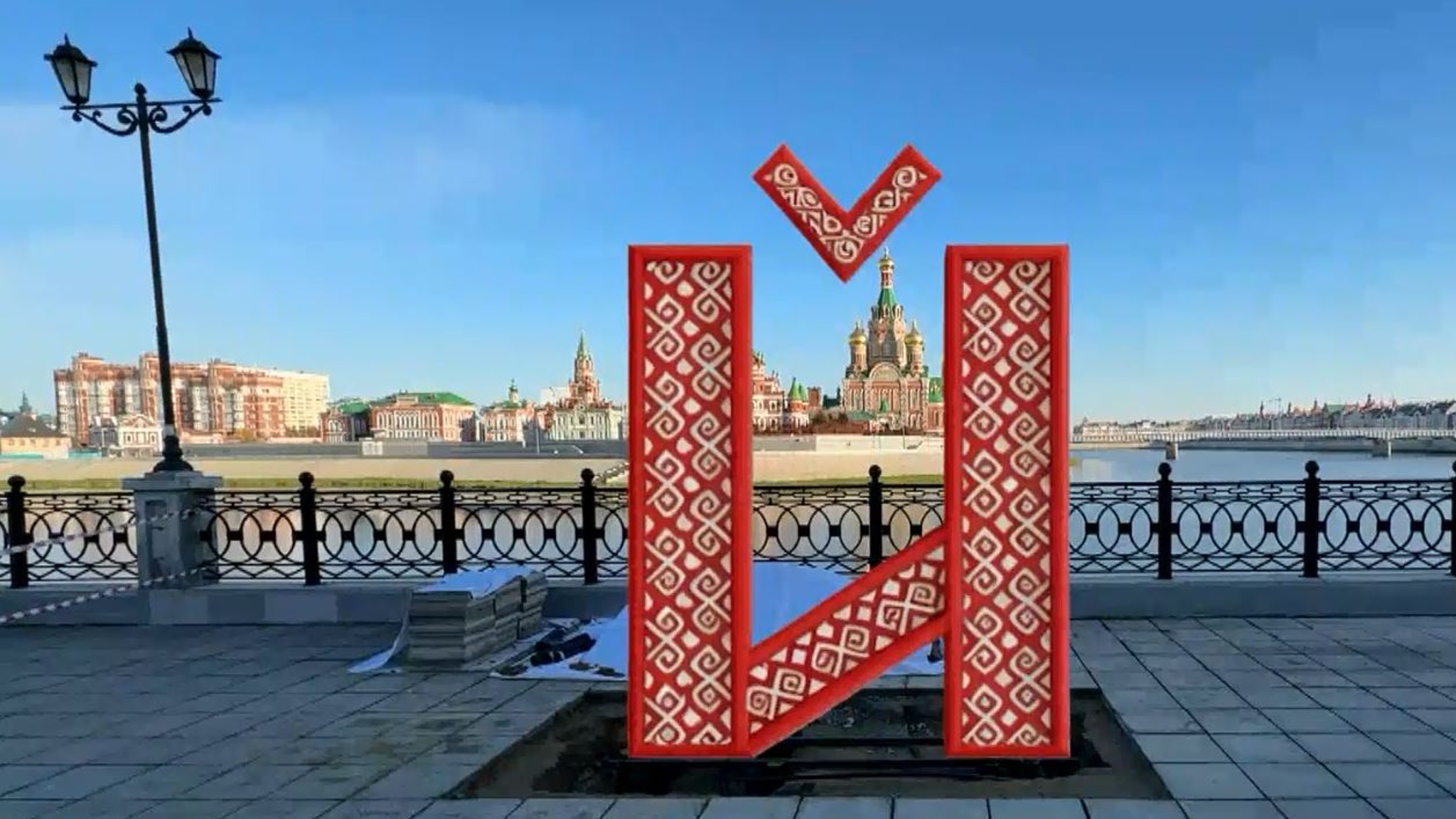 Буква Й высотой более 3 метров станет новой достопримечательностью Йошкар-Олы