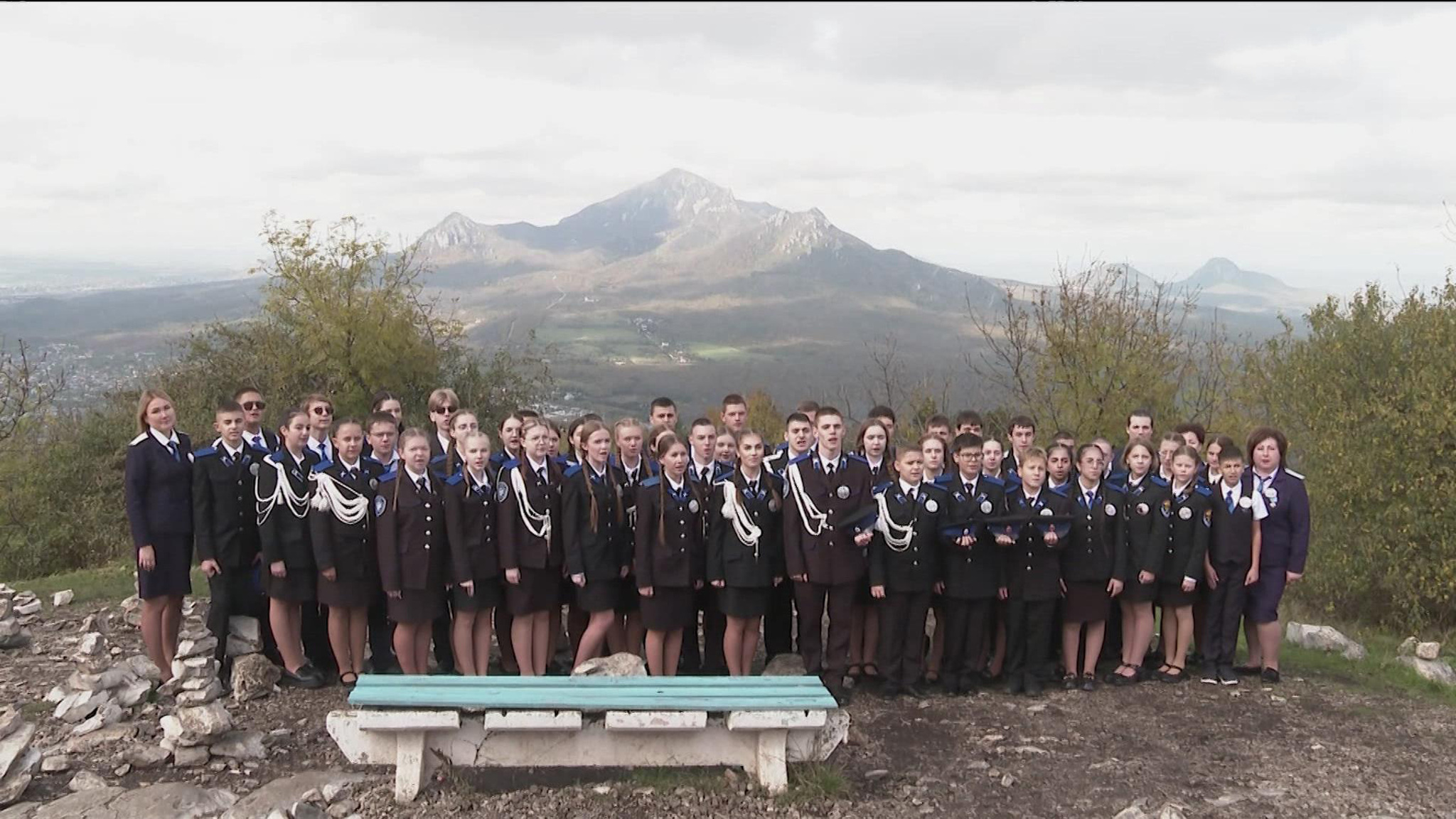 "Бородино" Лермонтова прозвучало на вершине горы Машук