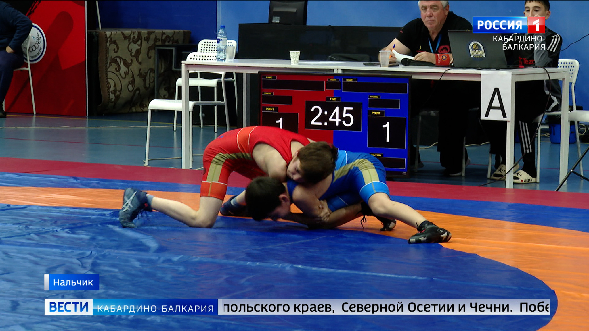 Традиционный турнир по греко-римской борьбе состоялся в Нальчике
