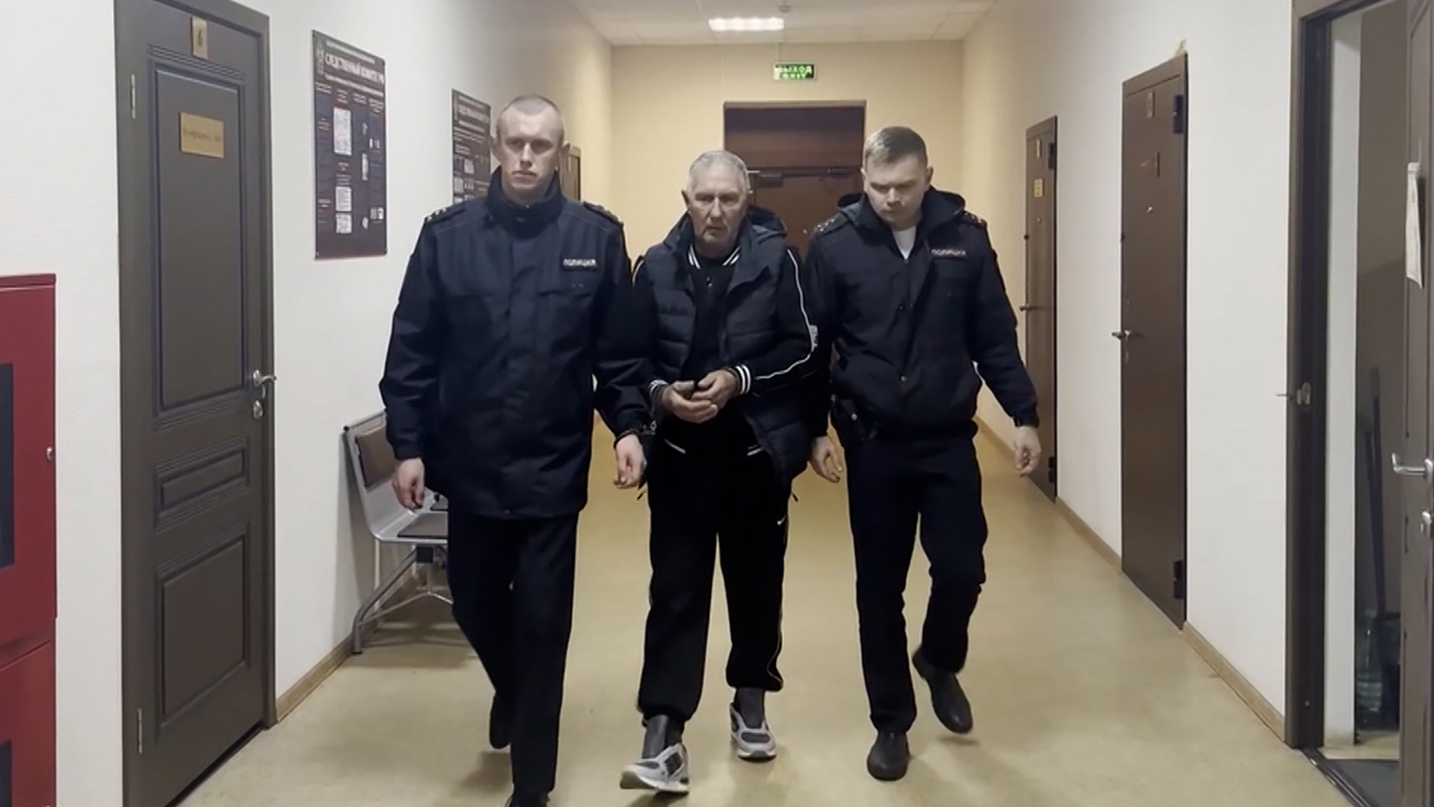 Убийство директора Люберецкого училища: кадры допроса исполнителя