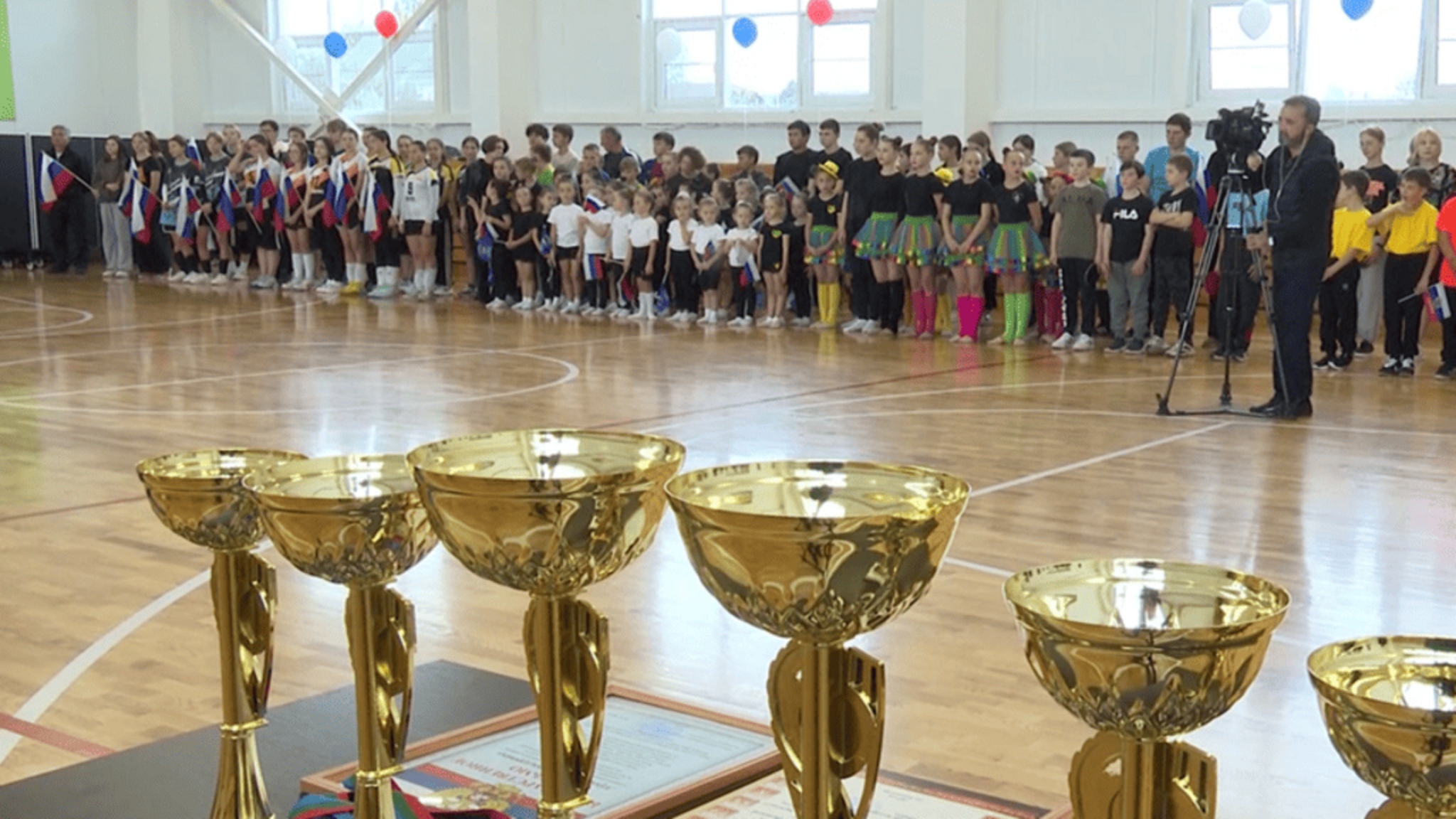 В станице Зеленчукской прошло торжественное открытие спортивного зала для занятий настольным теннисом