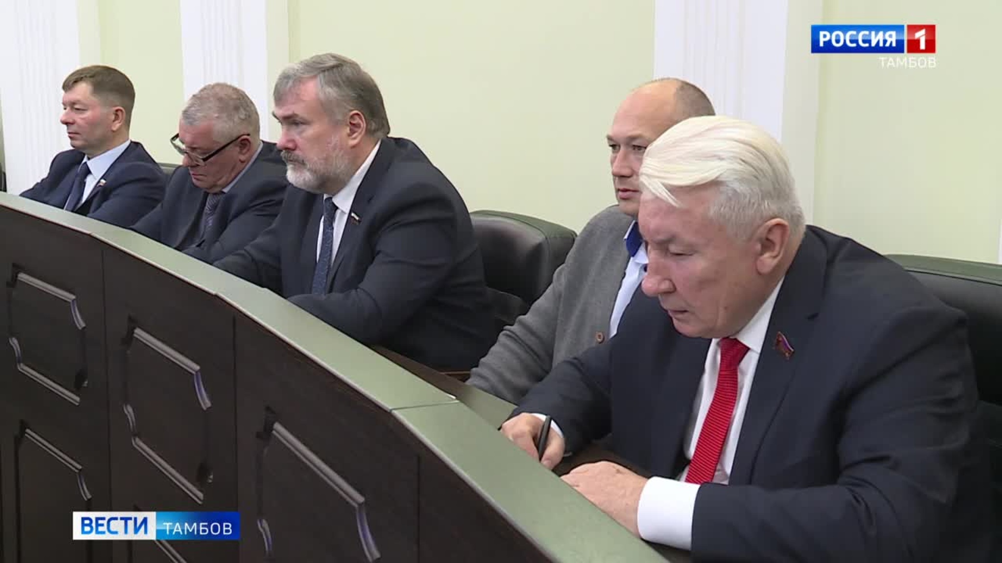 В Тамбовской областной Думе поддержали законопроекты, внесённые главой региона Евгением Первышовым