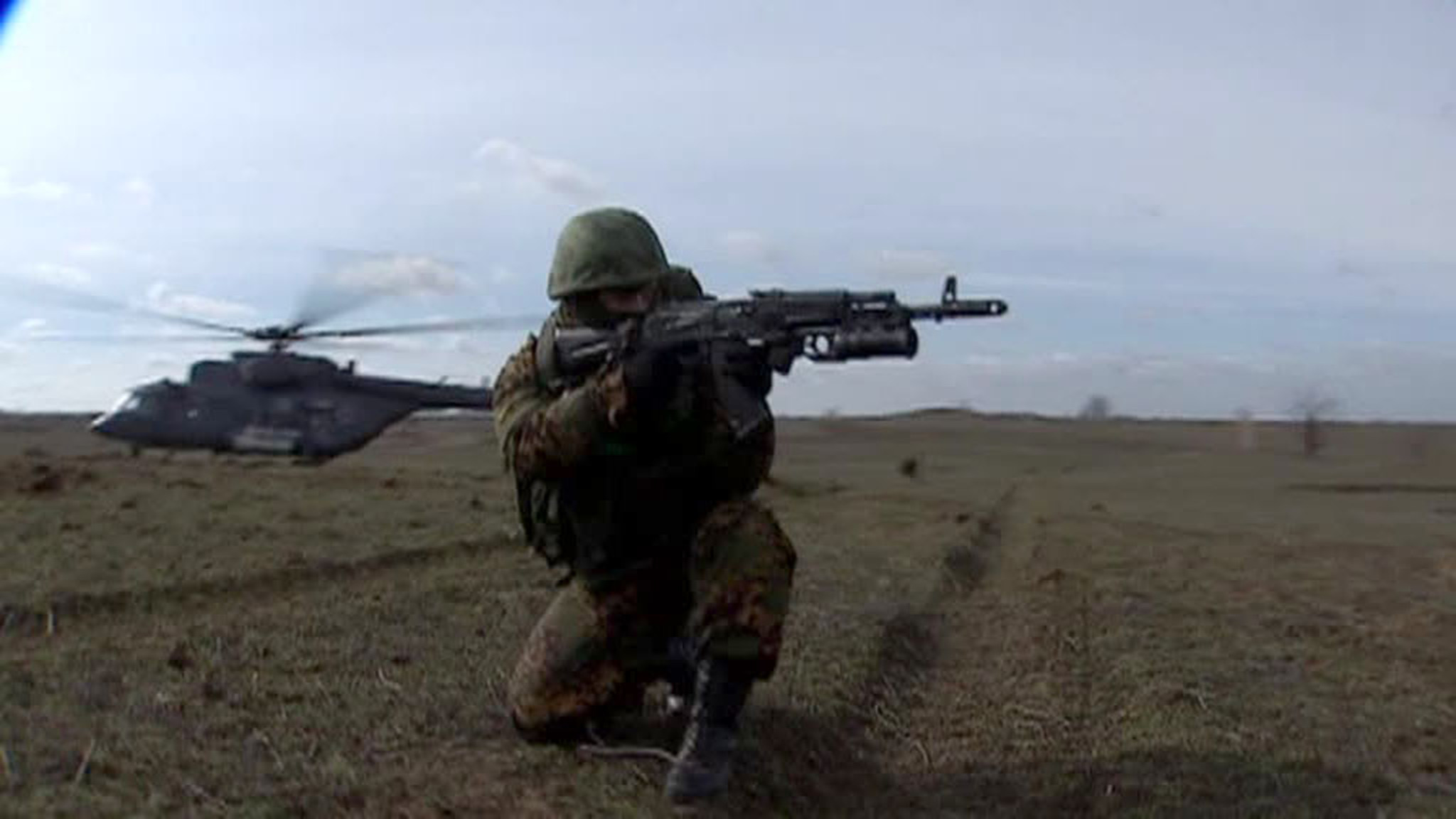Ставропольский край. Военные учения