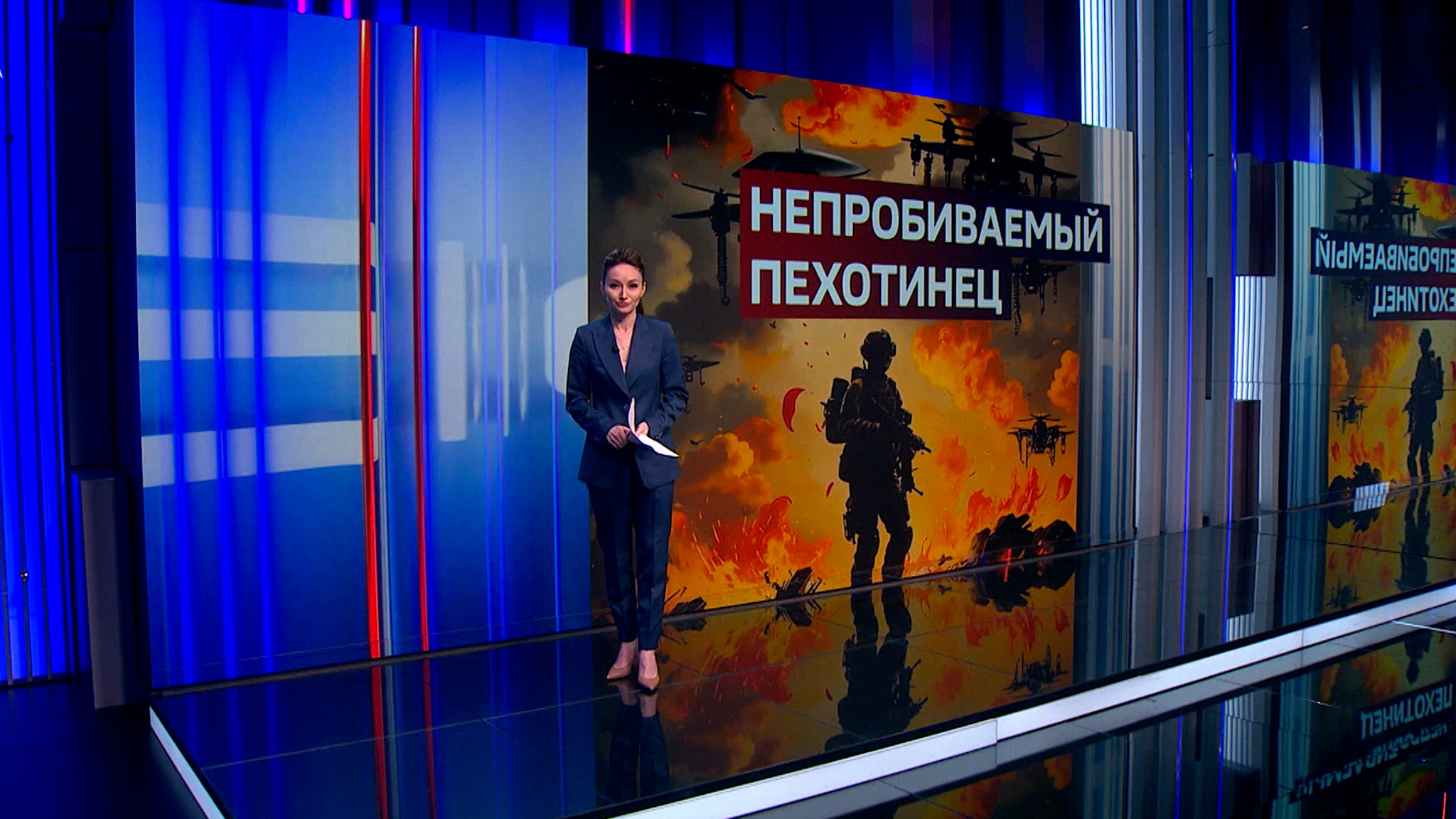 Российский солдат отбился от роя дронов ВСУ
