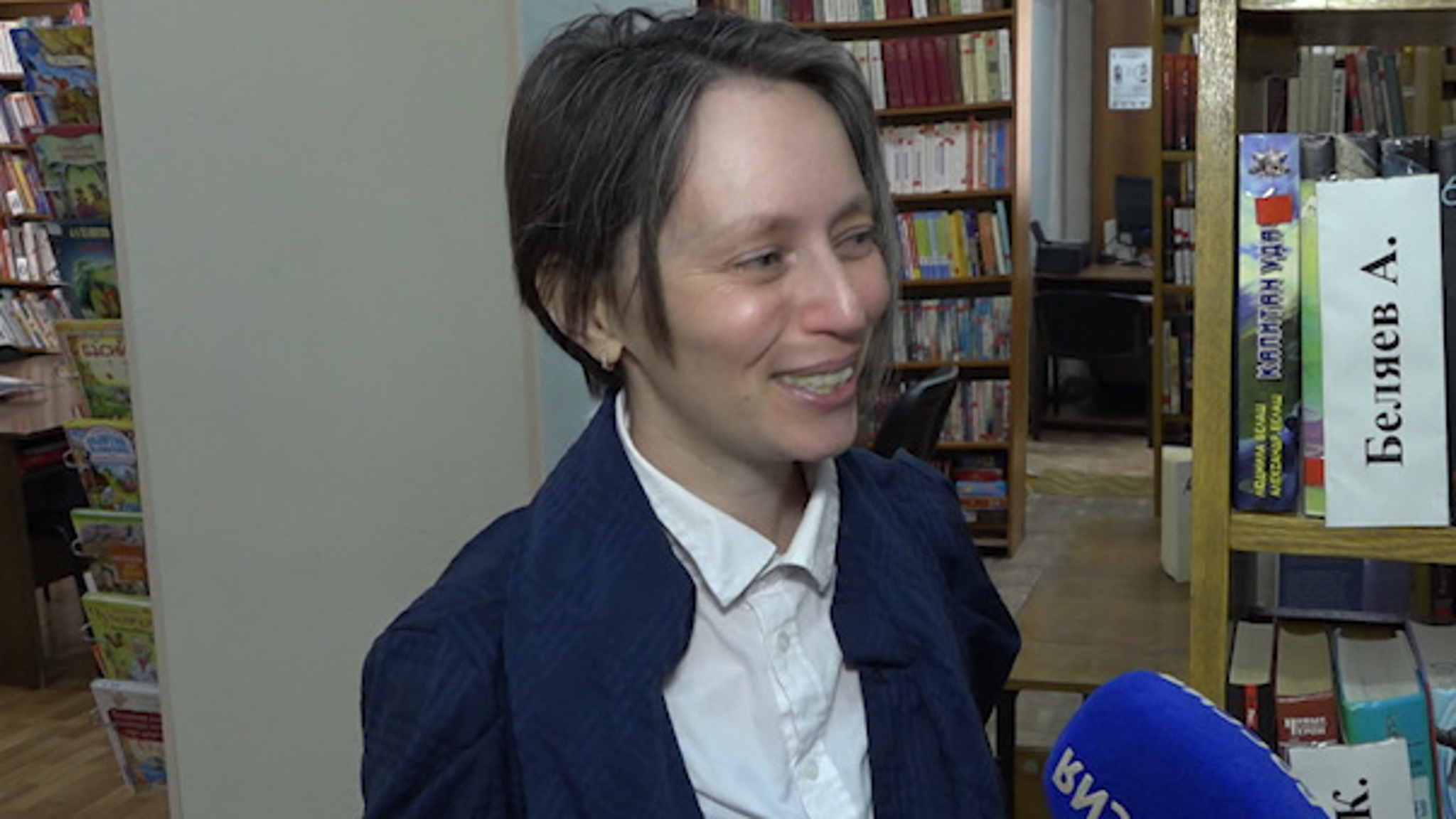 Фрагмент интервью с писательницей Мариной Аницкой