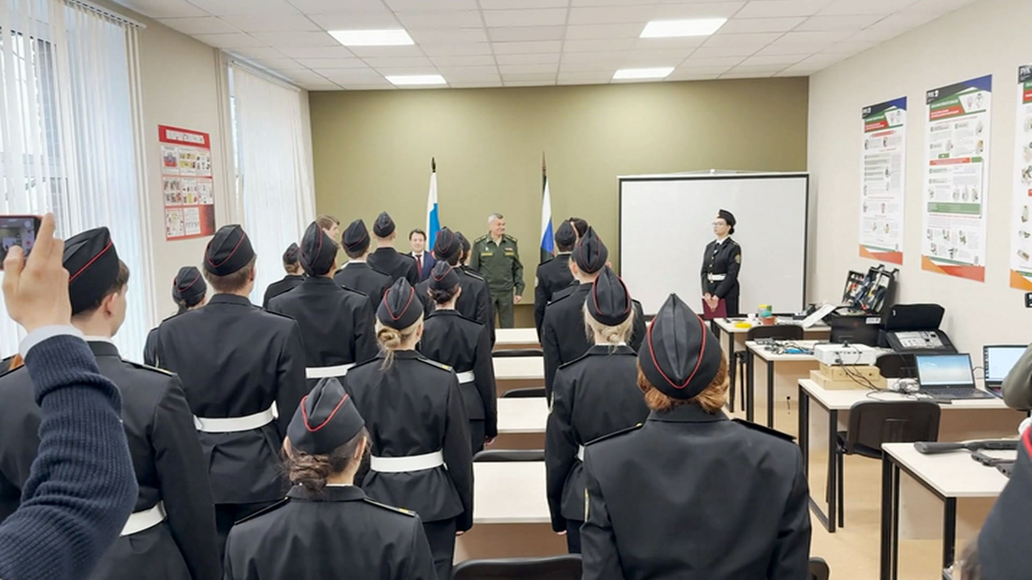 Кадеты пошли по стопам военного сыска