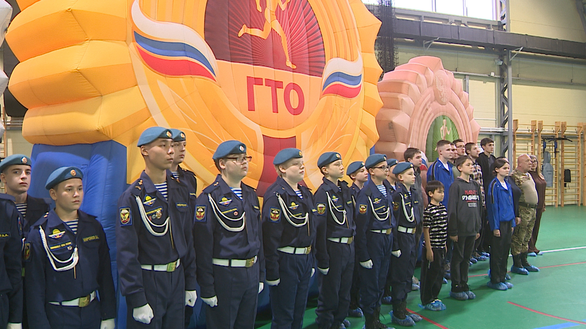 Старт Молодежному альянсу ГТО дали на площадке "Юного Ястреба" под Волгоградом