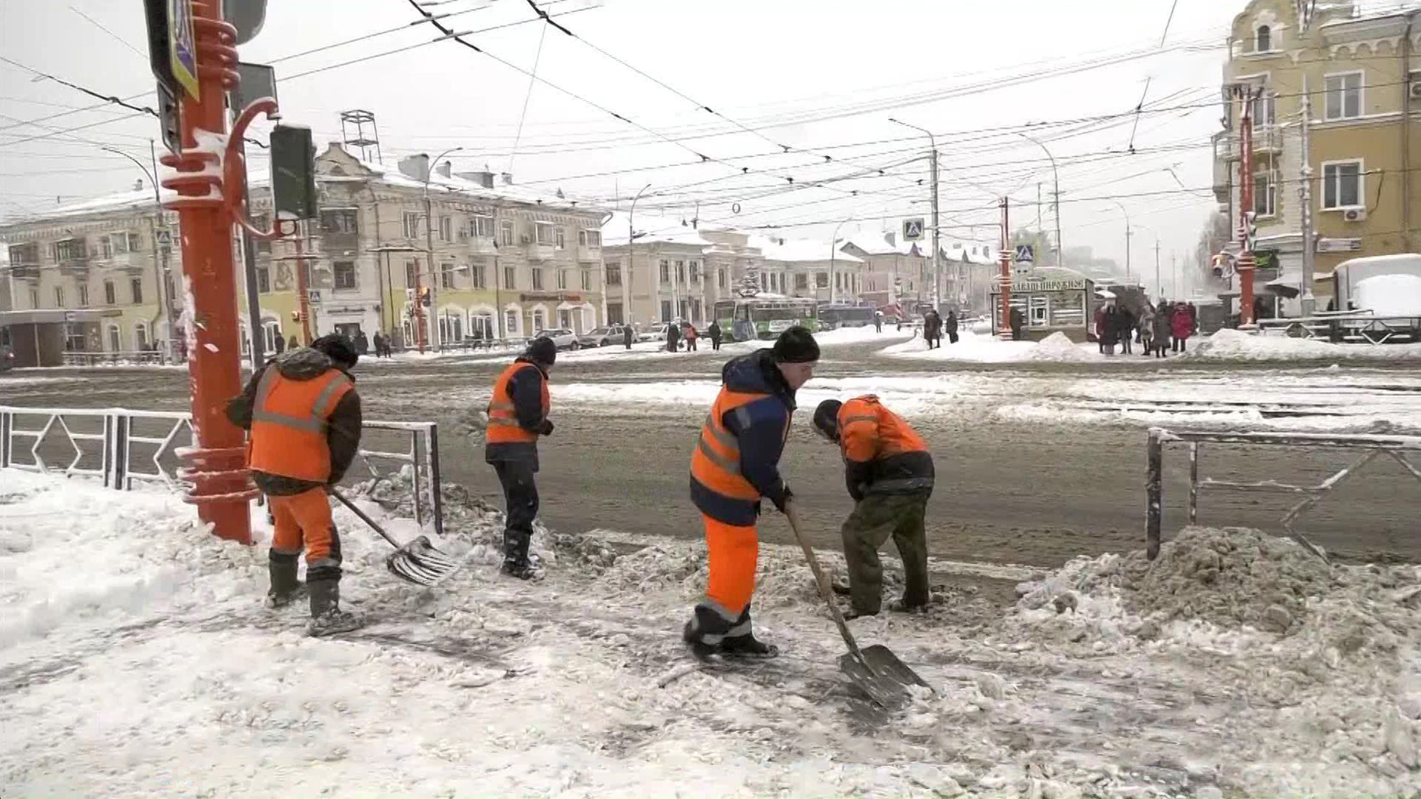 Зима вступает в свои права