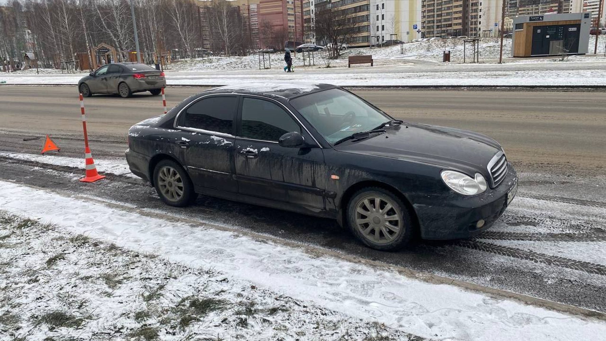 Школьник сбит несовершеннолетним водителем-бесправником в Тюмени