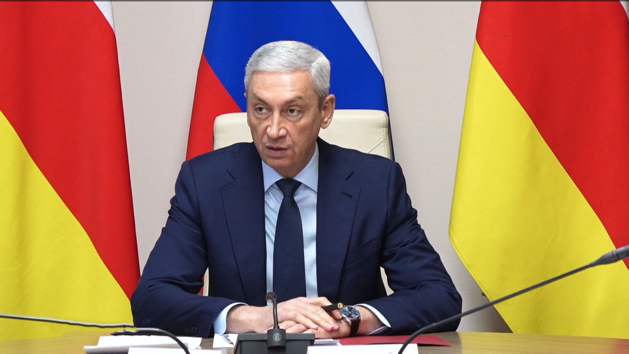 Борис Джанаев встретился с руководством Российской телевизионной и радиовещательной сети
