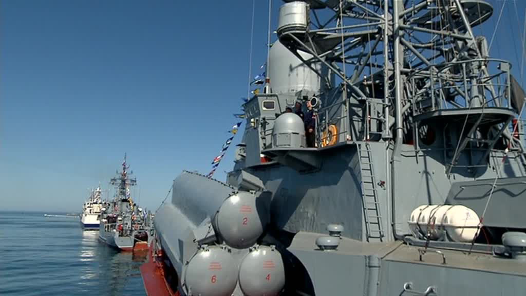 Севастополь. Военно-морской парад