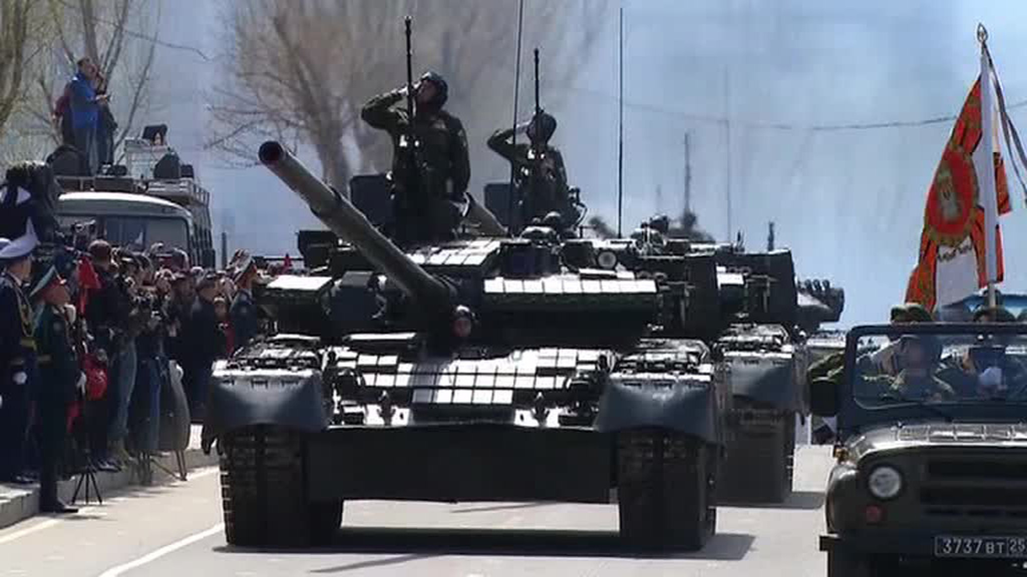 Хабаровск. Парад Победы