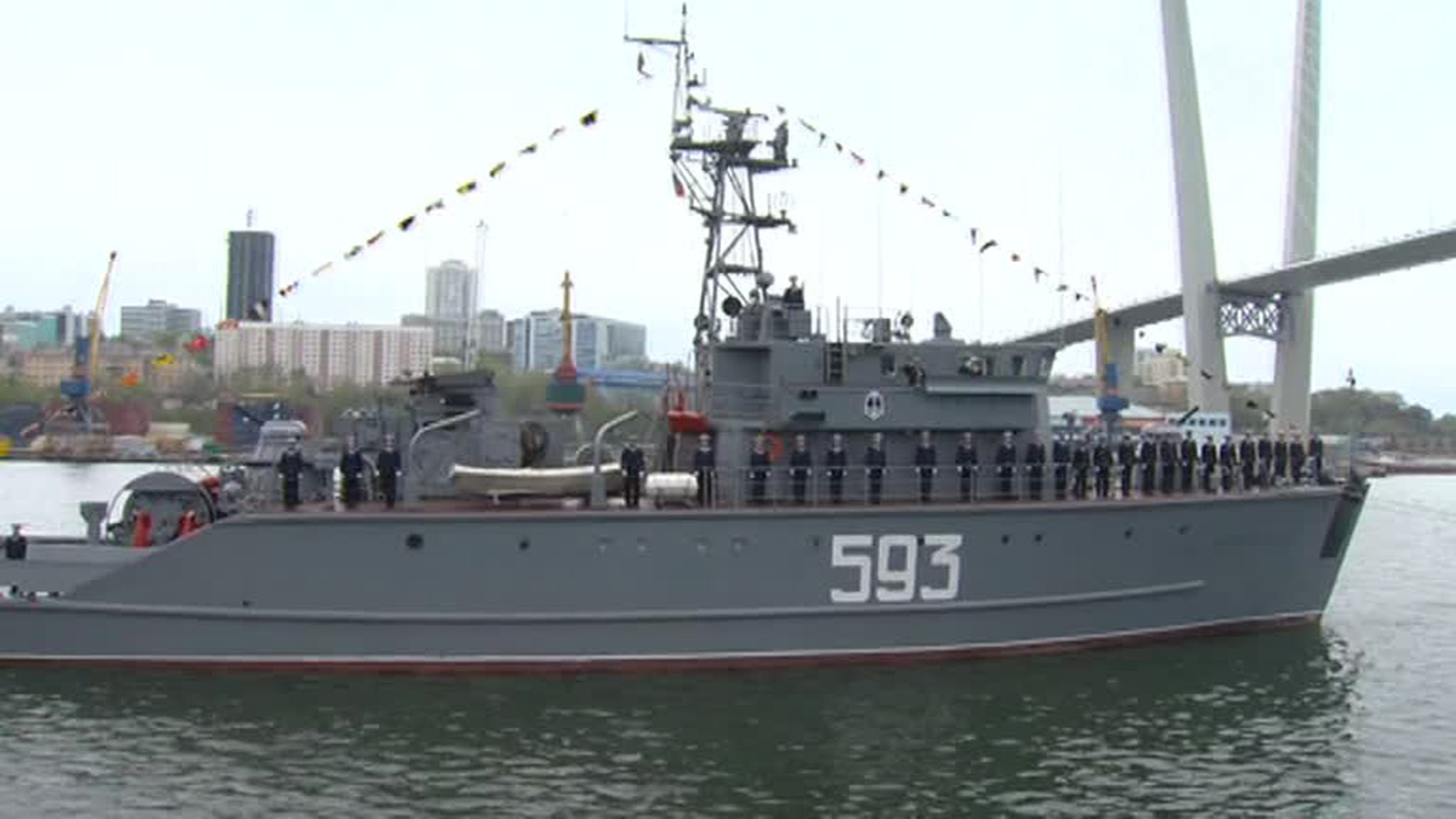 Владивосток. Военно-морской парад. 2015 год