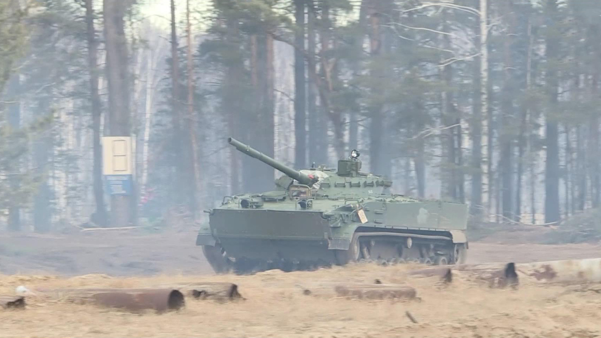Очередная партия легендарных БМП-3 отправилась на передовую