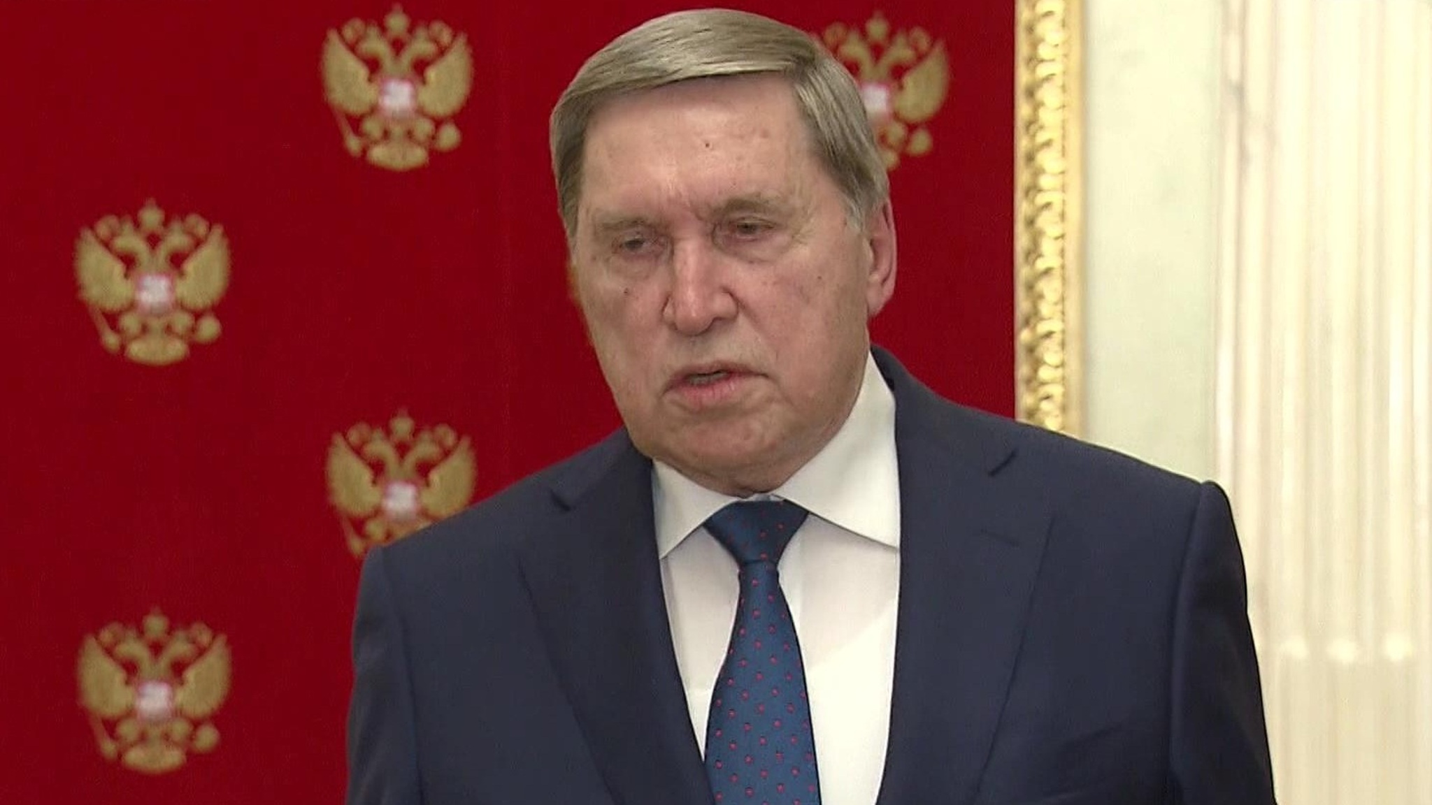 Ушаков рассказал об итогах переговоров Путина с делегацией США в Кремле