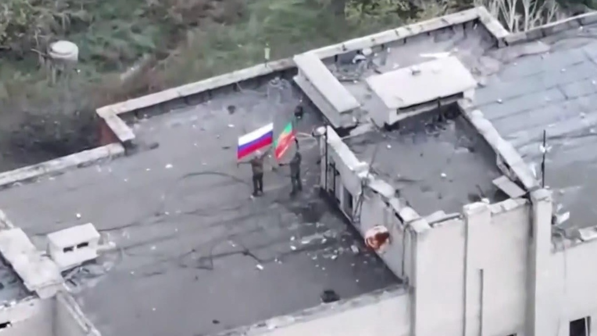 Новые кадры из освобожденного Красноармейска