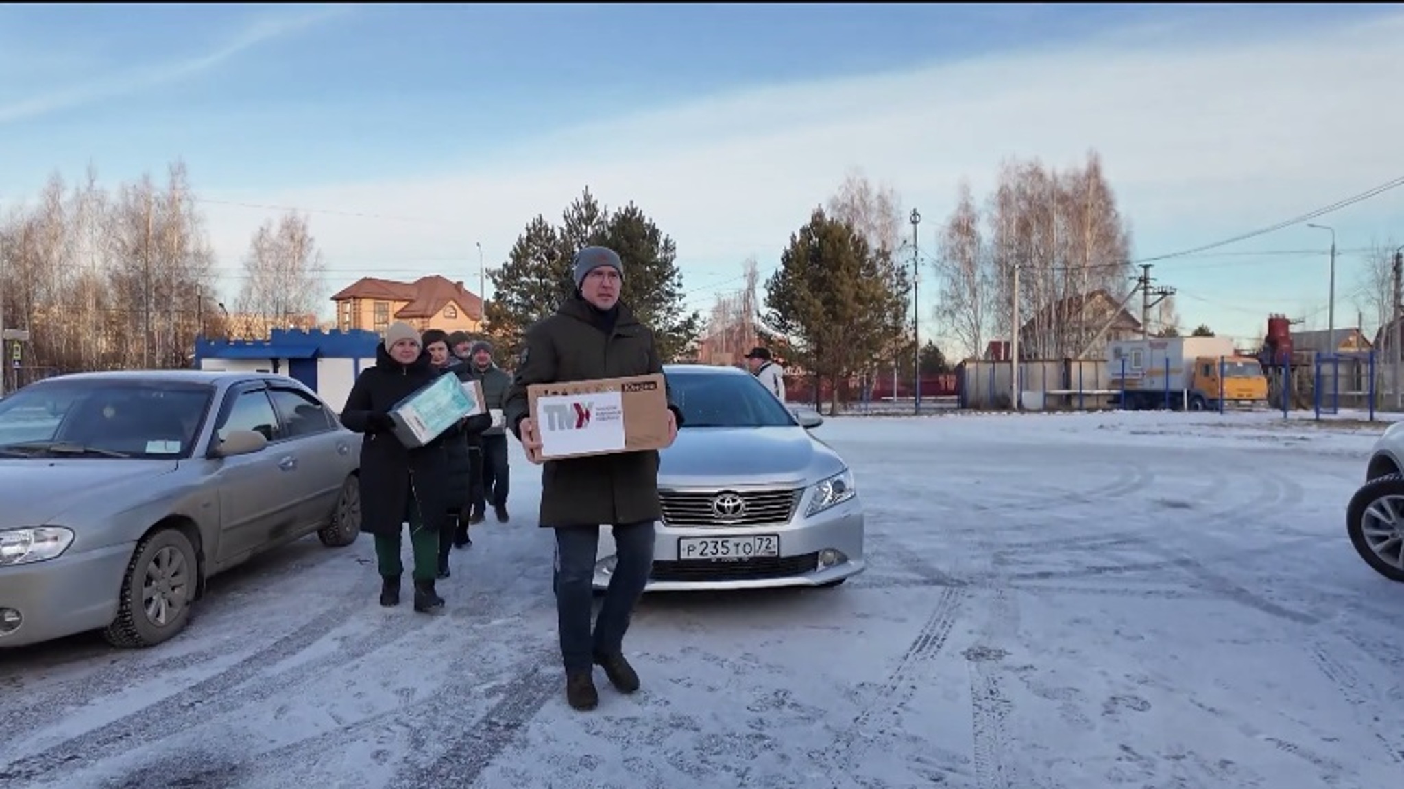 Тюменские волонтёры собрали очередную партию гумпомощи для бойцов СВО
