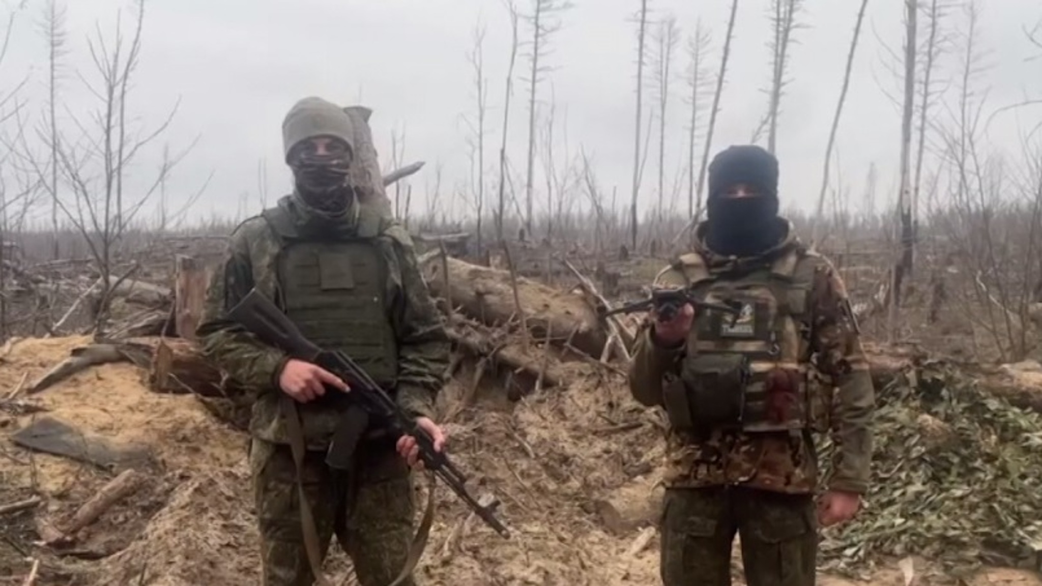 Солдаты поблагодарили тюменцев за гуманитарную помощь