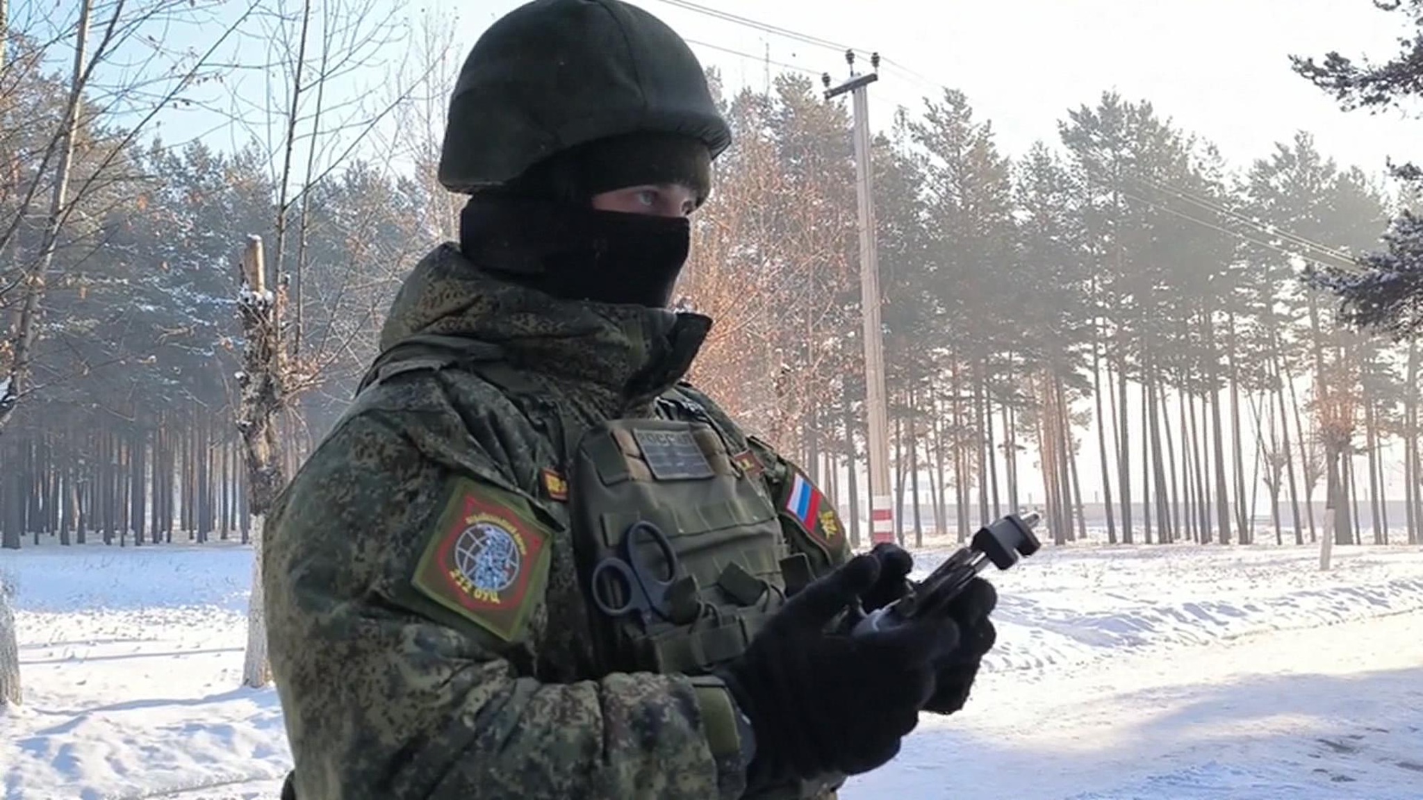 В Забайкалье бойцы со всего Дальнего Востока обучаются работе с БПЛА