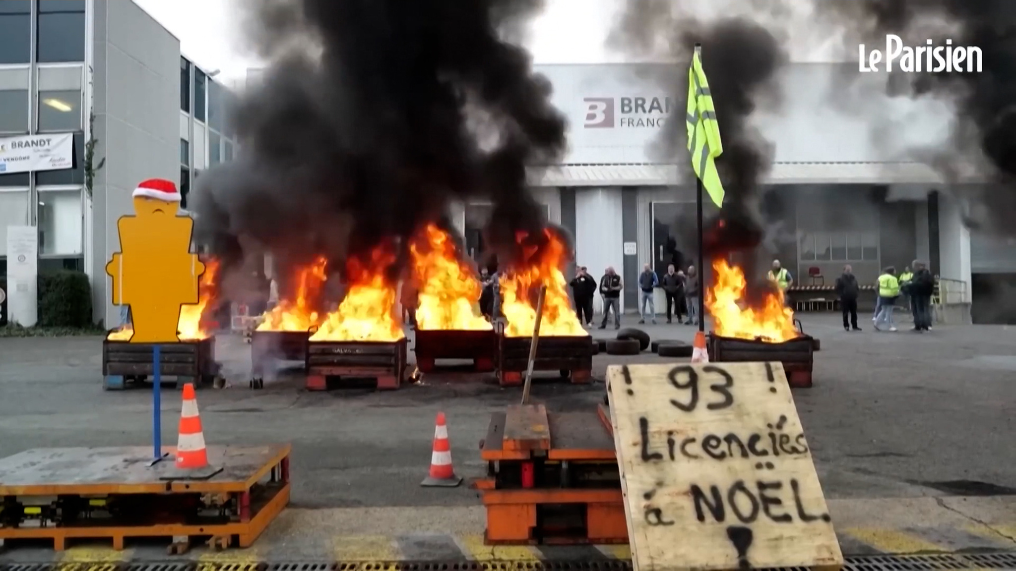 Французские фермеры вновь протестуют