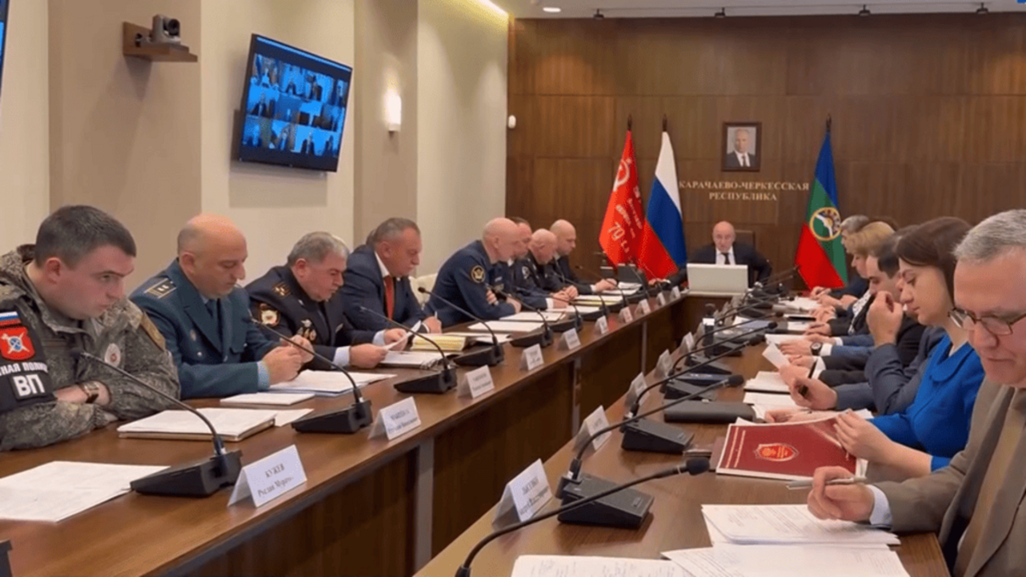 Рашид Темрезов принял участие в заседании Государственного антинаркотического комитета под руководством Владимира Колокольцева