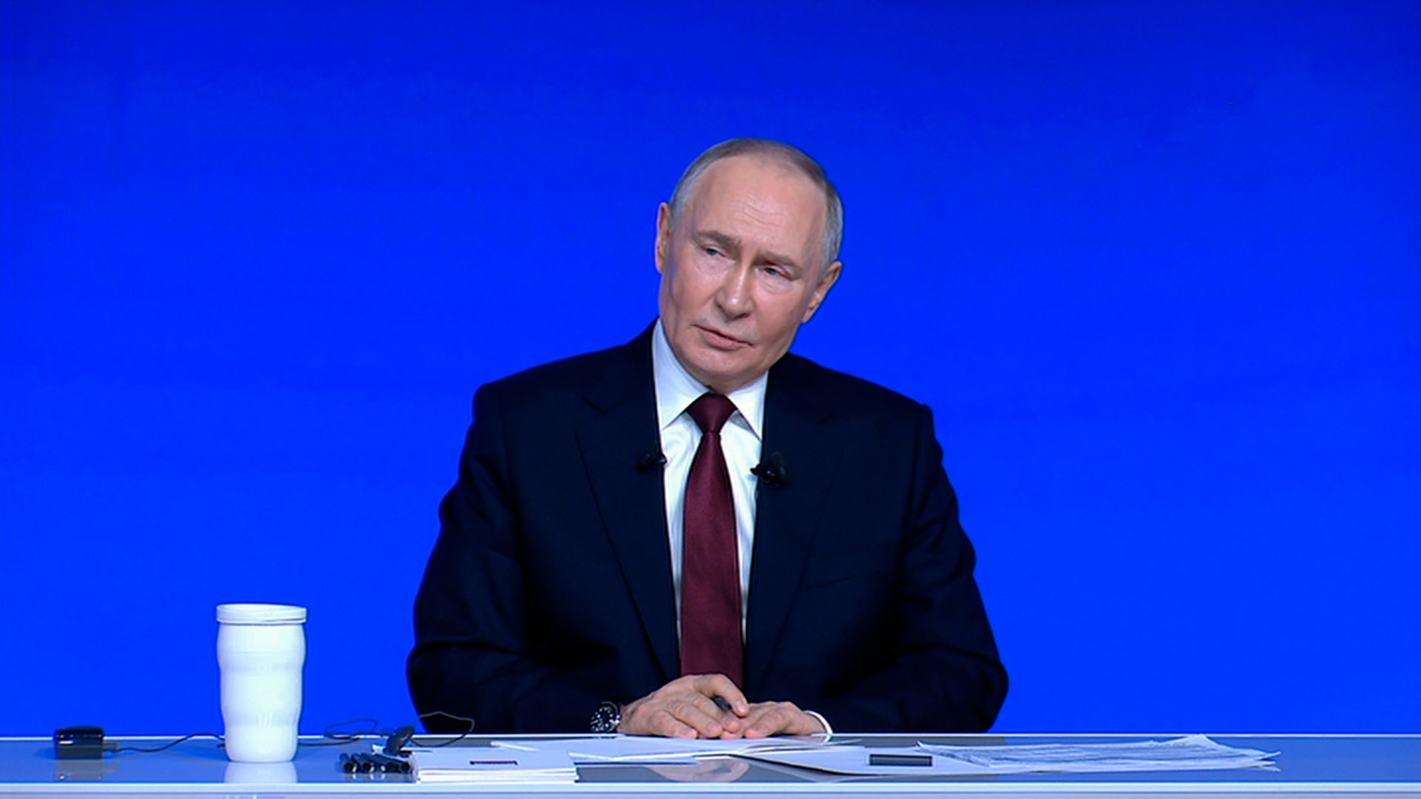 Не мы начинали войну на Украине, подчеркнул Путин
